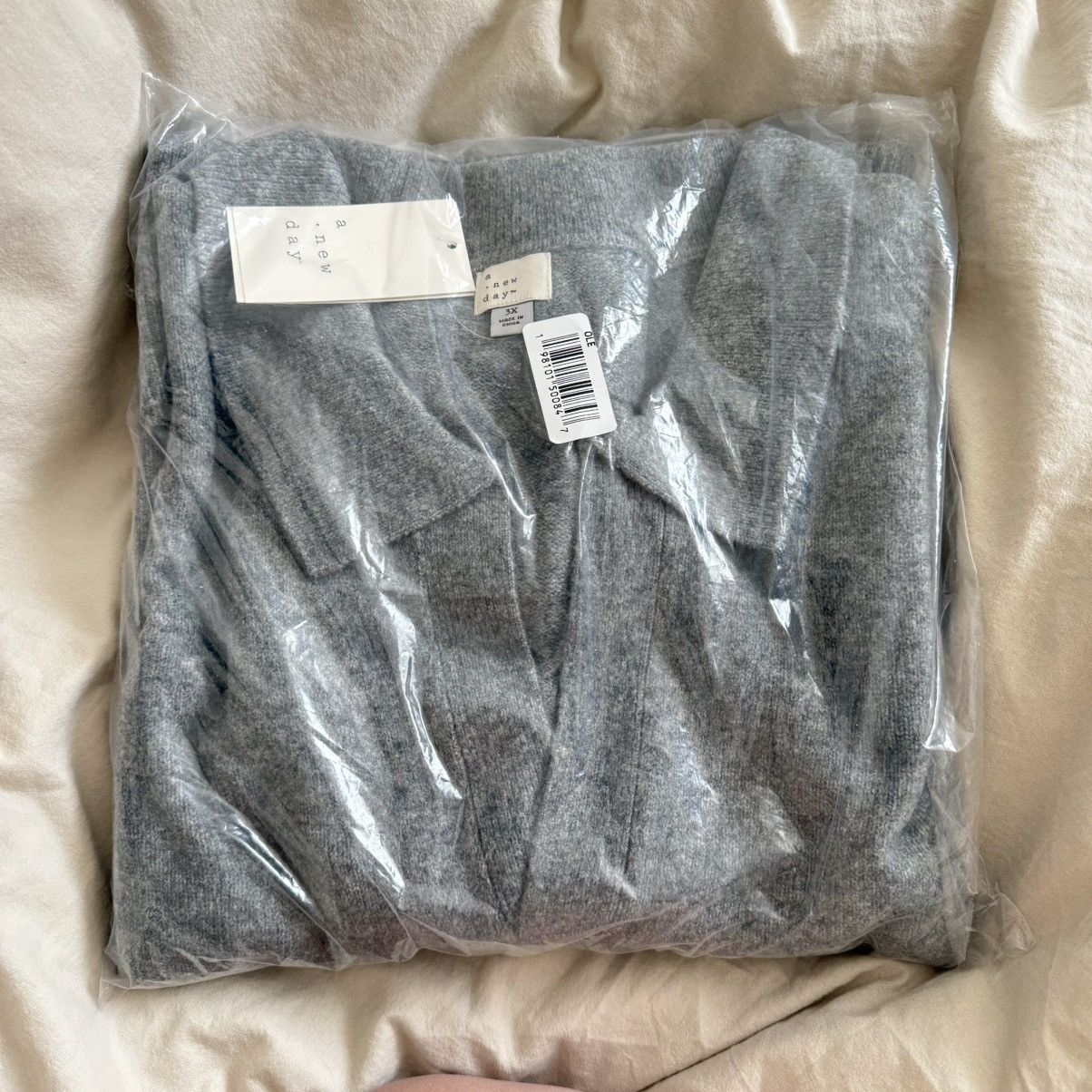Target Basics A New Day Cozy Knit Polo Collar Pullover Sweater Size 3XL / US 20-22 - 2 Thumbnail