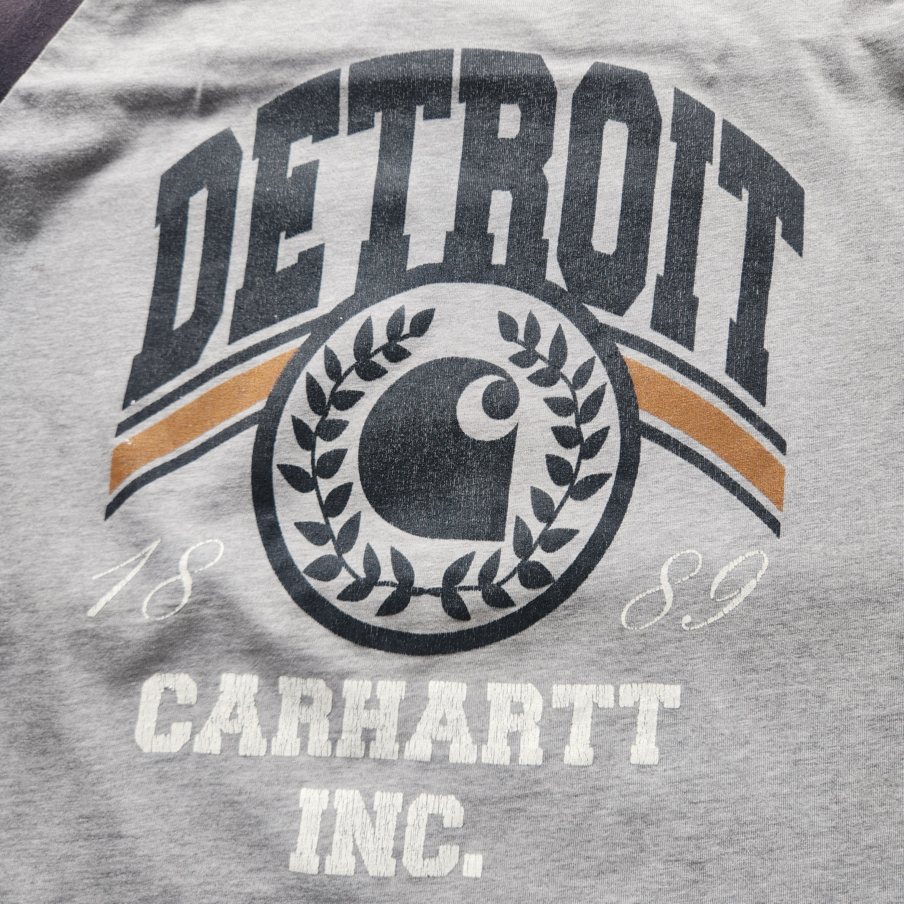 Carhartt × Vintage Vintage Carhartt Detroit Raglan TShirt Size US M / EU 48-50 / 2 - 8 Thumbnail