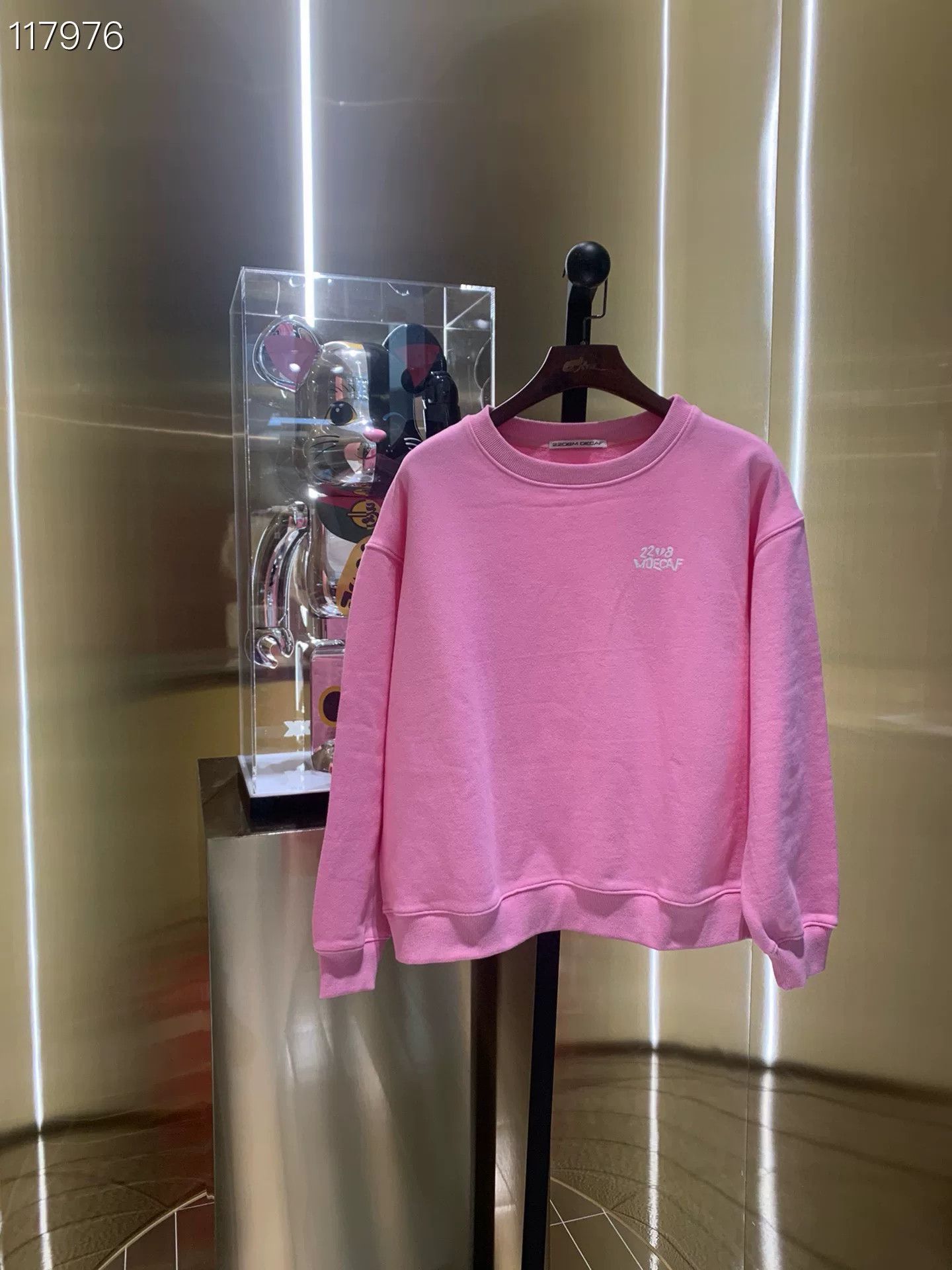 Other Pink Long-sleeve Sweatshirt Shorts Set Size L / US 10 / IT 46 - 1 Thumbnail