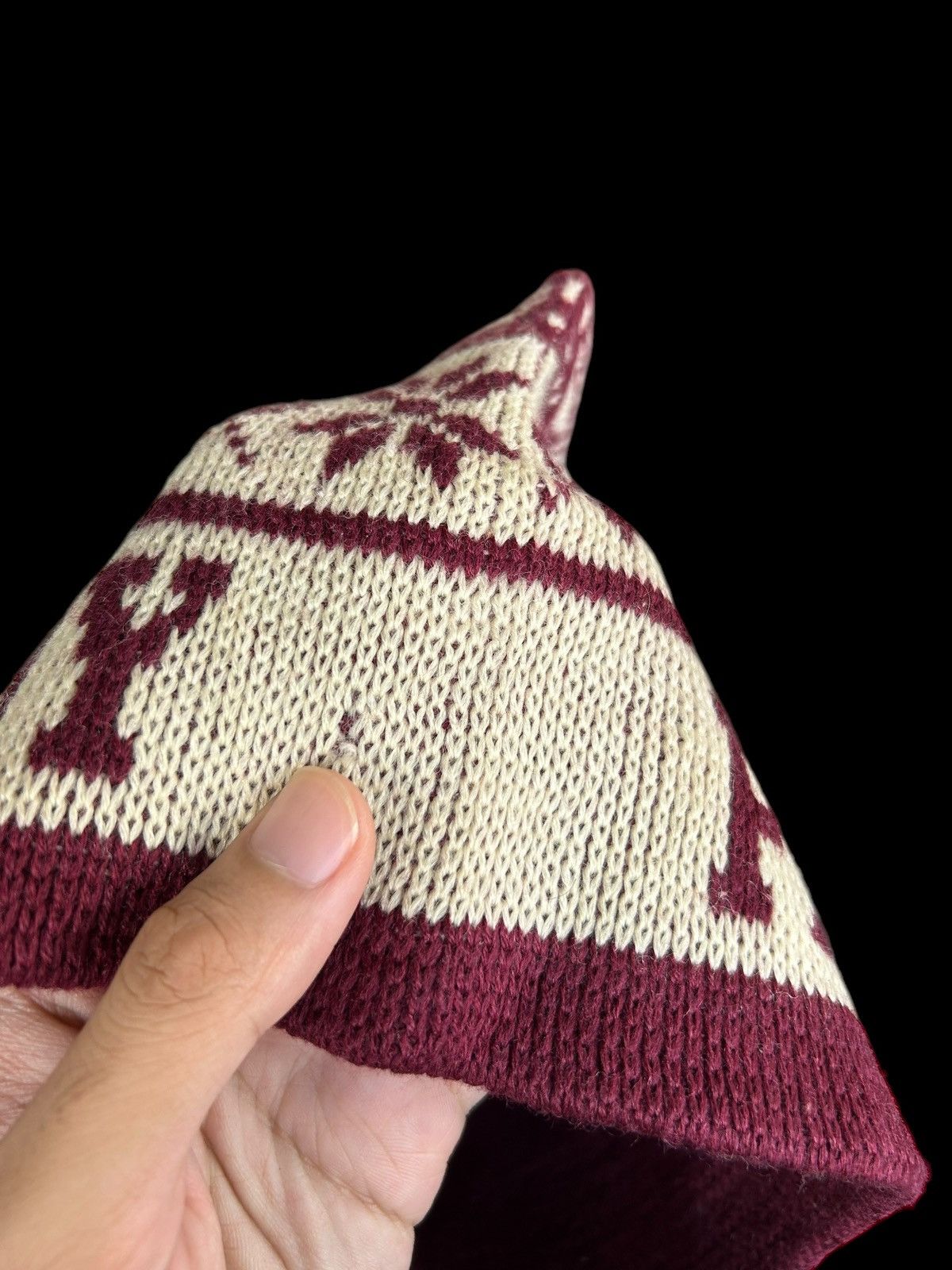 Japanese Brand × Kapital × Vintage Vtg Playboy Knitt Mohawk Design Rare Beanie Hats☠️☠️ Size ONE SIZE - 8 Thumbnail
