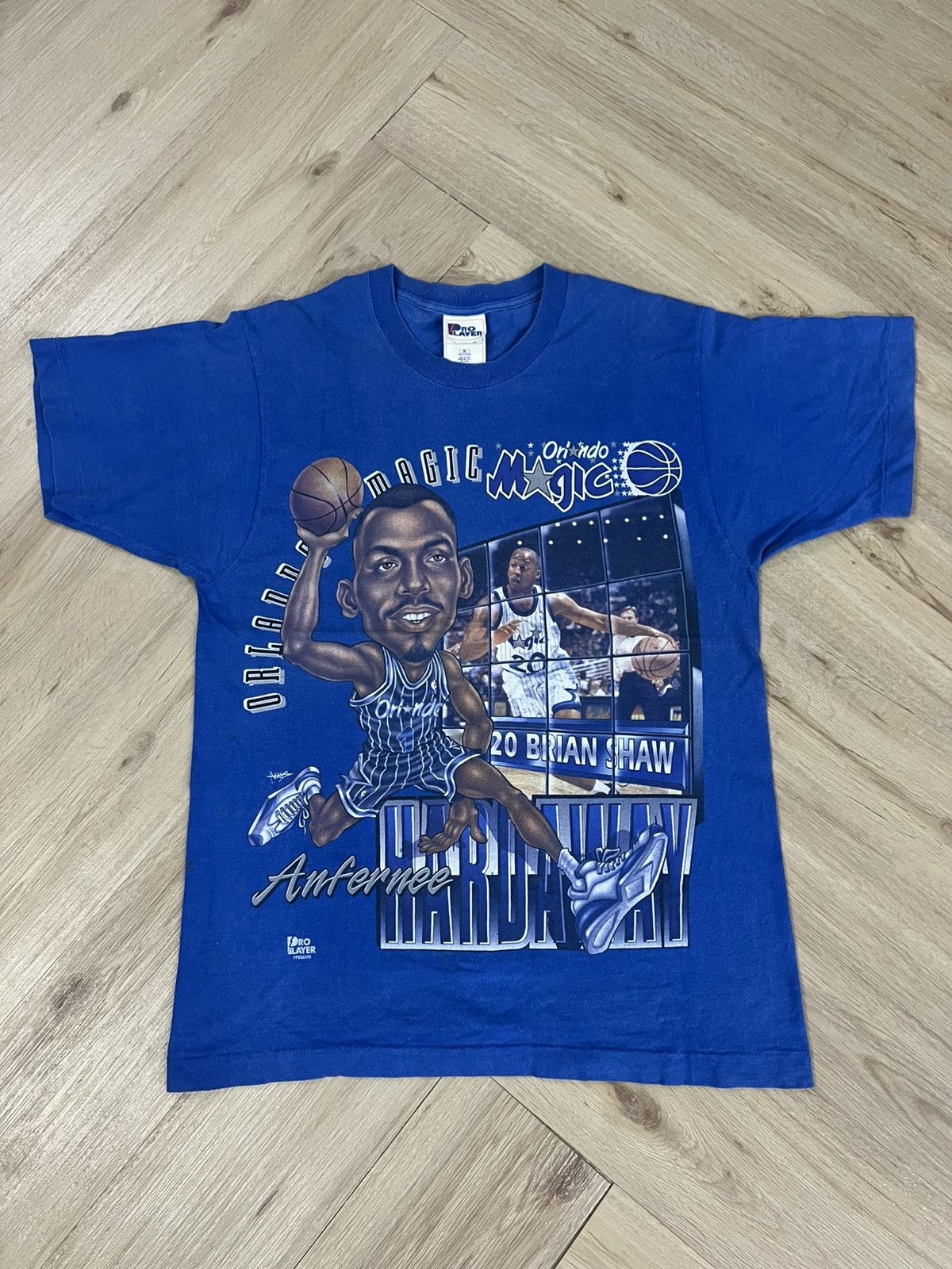 NBA × Pro Player × Vintage Vintage Orlando Magic Anfernee Hardaway NBA Shirt Size US M / EU 48-50 / 2 - 1 Thumbnail