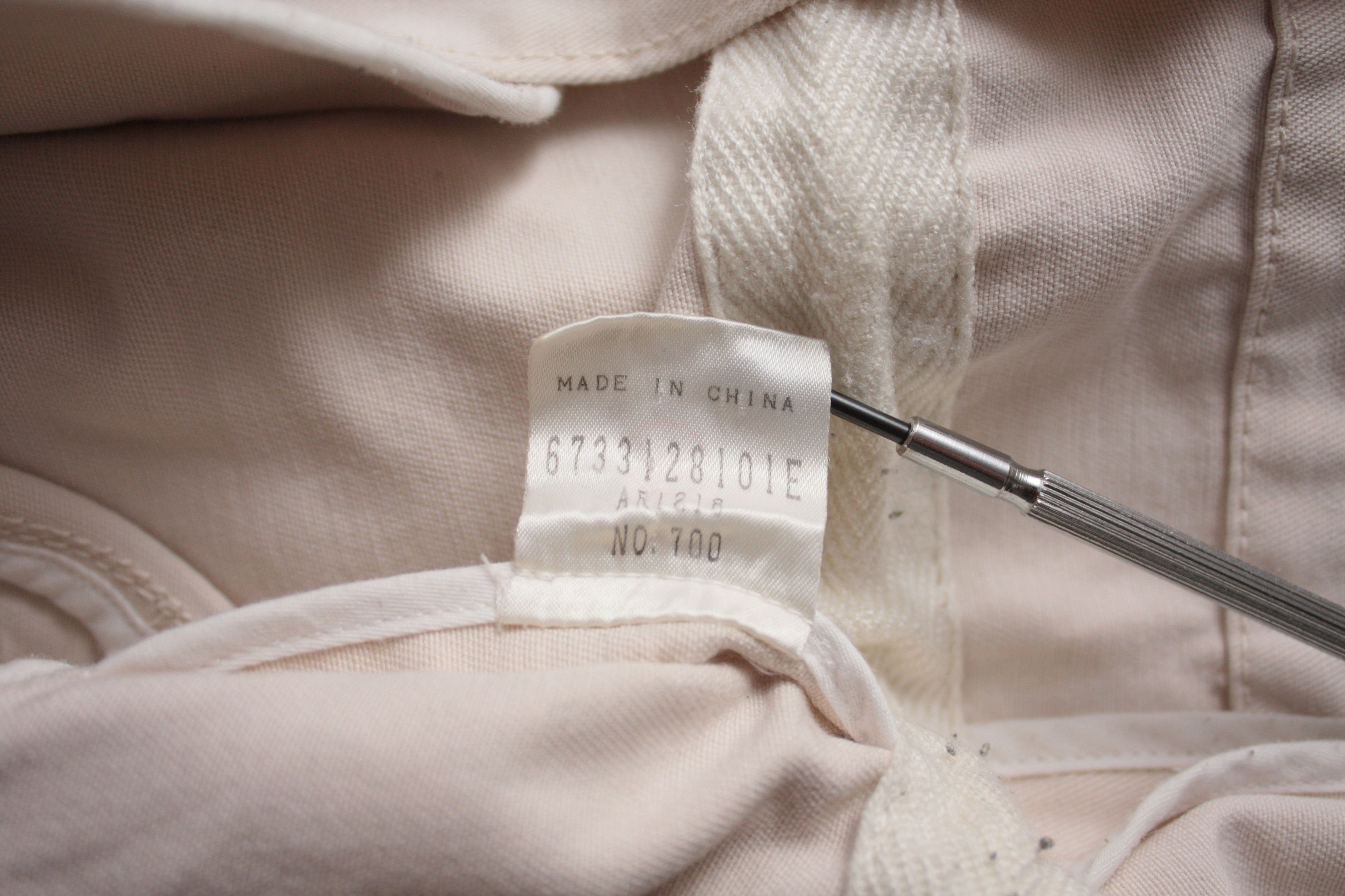 Marc Jacobs Marc Jacobs Cream Beige Fishtail Parka Women's 4 Size M / US 6-8 / IT 42-44 - 6 Thumbnail