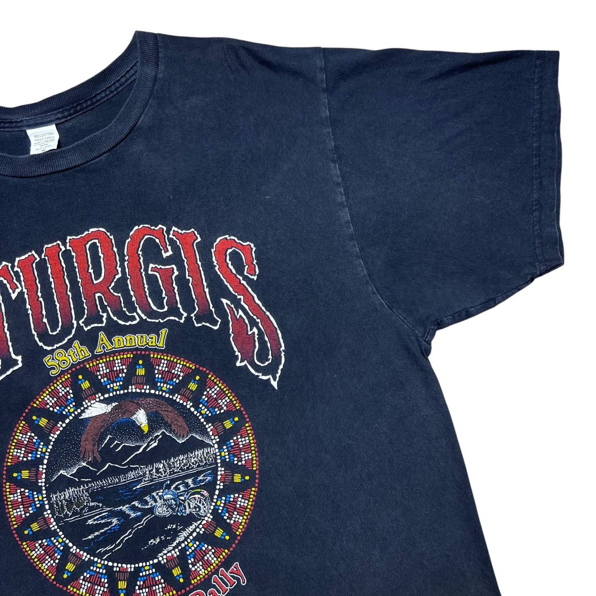Other Vtg 1998 Sturgis 58th Annual Black Hills Rally Eagle T-Shirt Size US XL / EU 56 / 4 - 6 Thumbnail