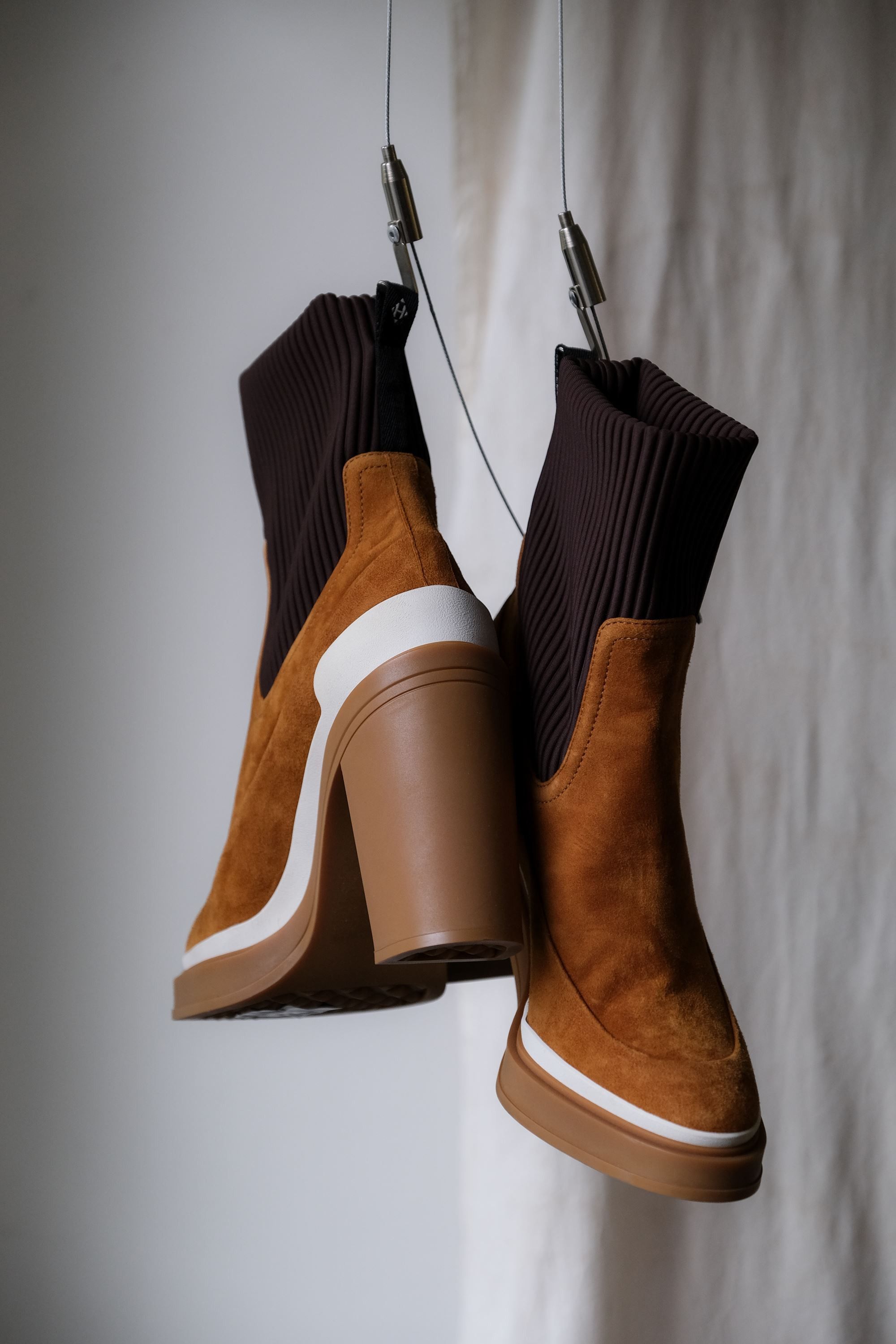 Hermes HERMES Bottine Vandale Suede Ankle Boots Size US 10 / IT 40 - 6 Thumbnail