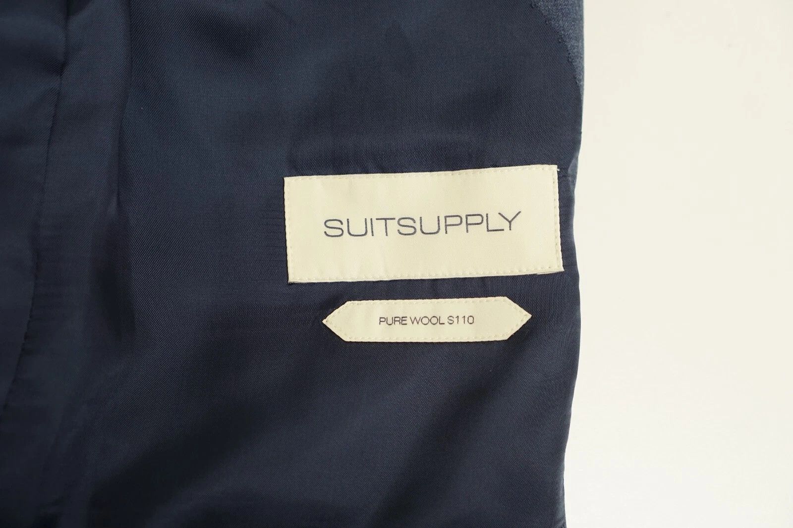 Suitsupply Men Suitsupply Blazer Napoli Blue Wool S110 Reda UK/US42 Size 42R - 6 Thumbnail