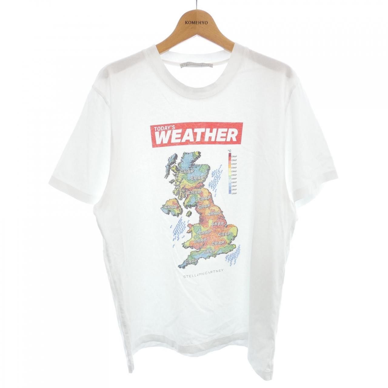 Stella McCartney Stella Mccartney Stella McCartney Cotton T Shirt Textile T-Shirts 6J0158 3SPZ20 DUTY FREE for USA Size ONE SIZE - 1 Thumbnail