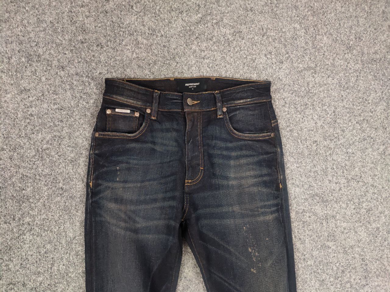 Represent Clo. Represent Design distressed Denim Slim Fit jeans Size US 30 / EU 46 - 8 Thumbnail