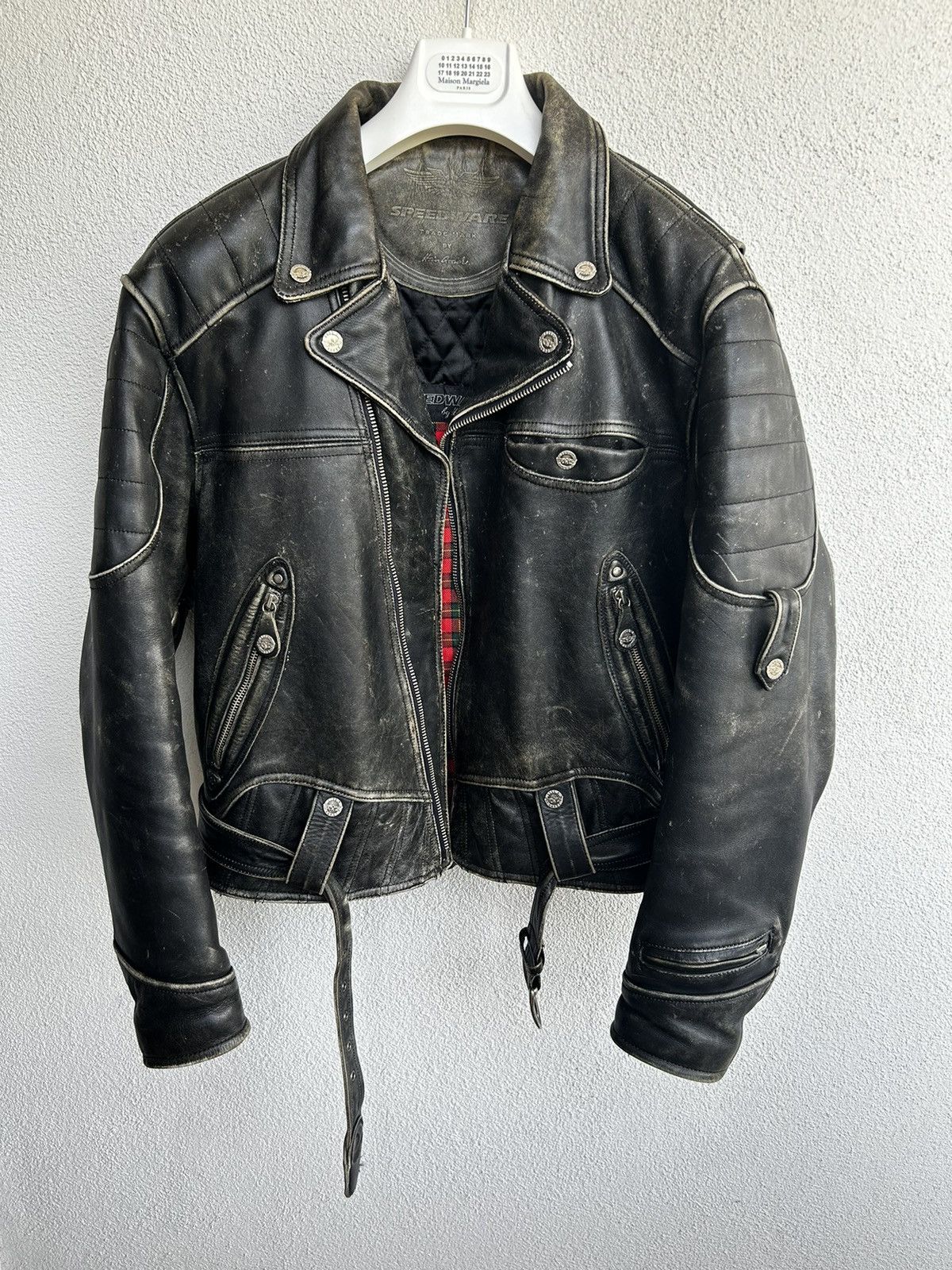 Brockum × Guns N' Roses × Vintage Guns N’ Roses 1994 heavy ramones leather jacket brockum Size US L / EU 52-54 / 3 - 14 Thumbnail