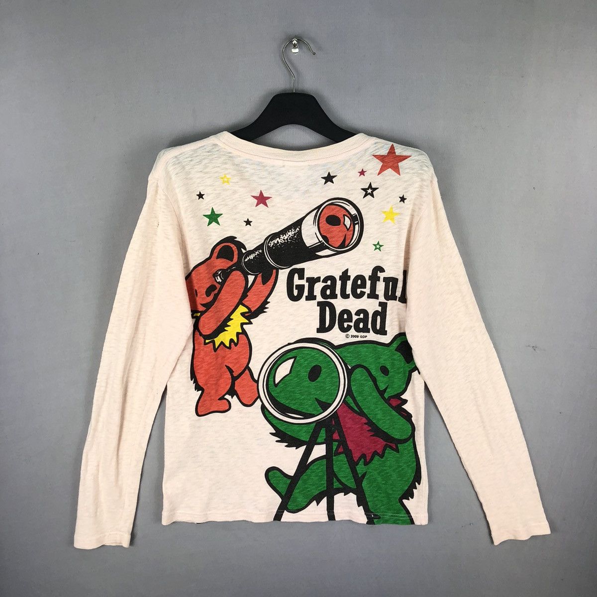Grateful Dead 2009 Grateful Dead Loopwheel Cotton Fabric Long Sleeve Tee Size M / US 6-8 / IT 42-44 - 4 Thumbnail