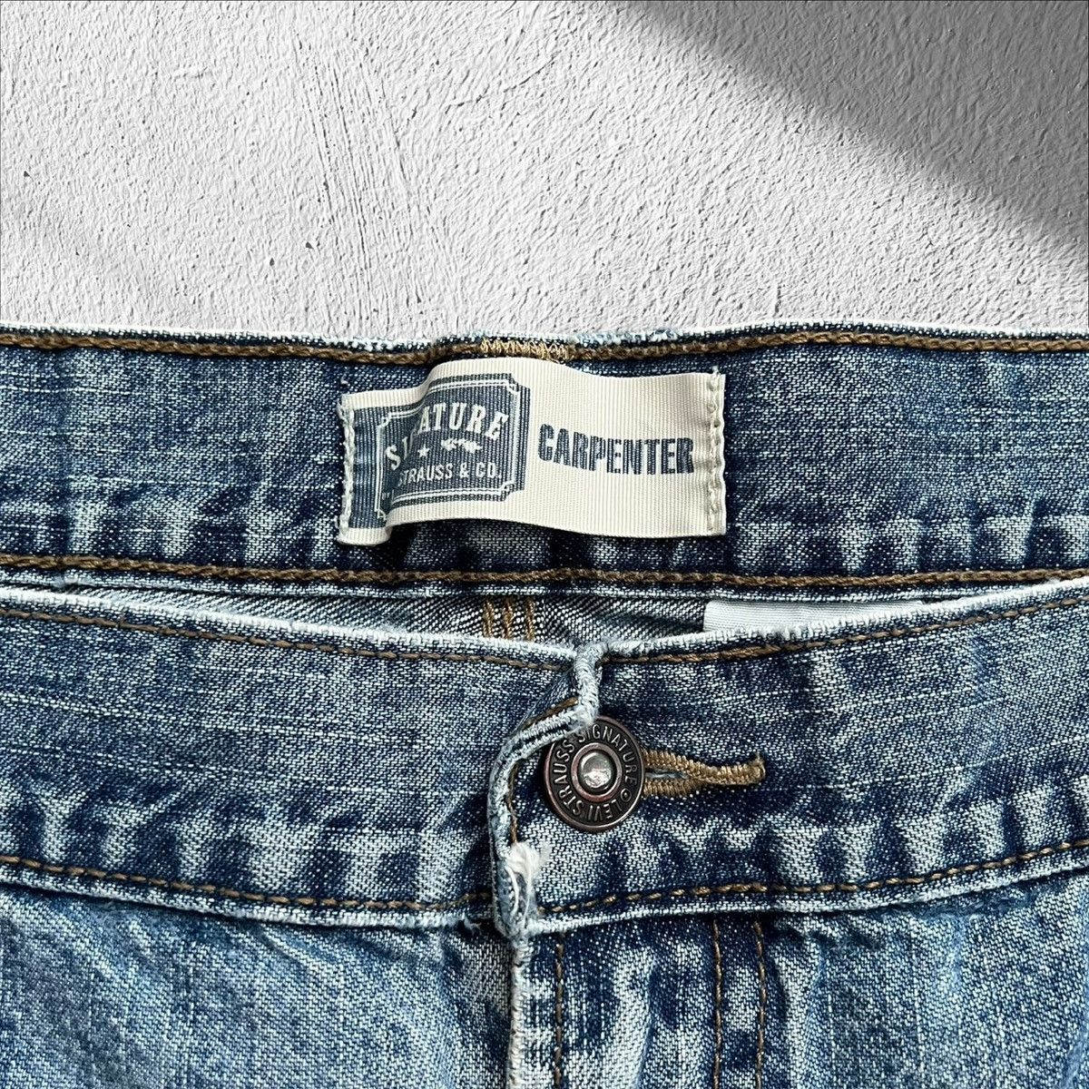 Levi's Vintage Levi’s Strauss Carpenter Blue Jeans Denim Size 38x30 Size US 38 / EU 54 - 4 Thumbnail