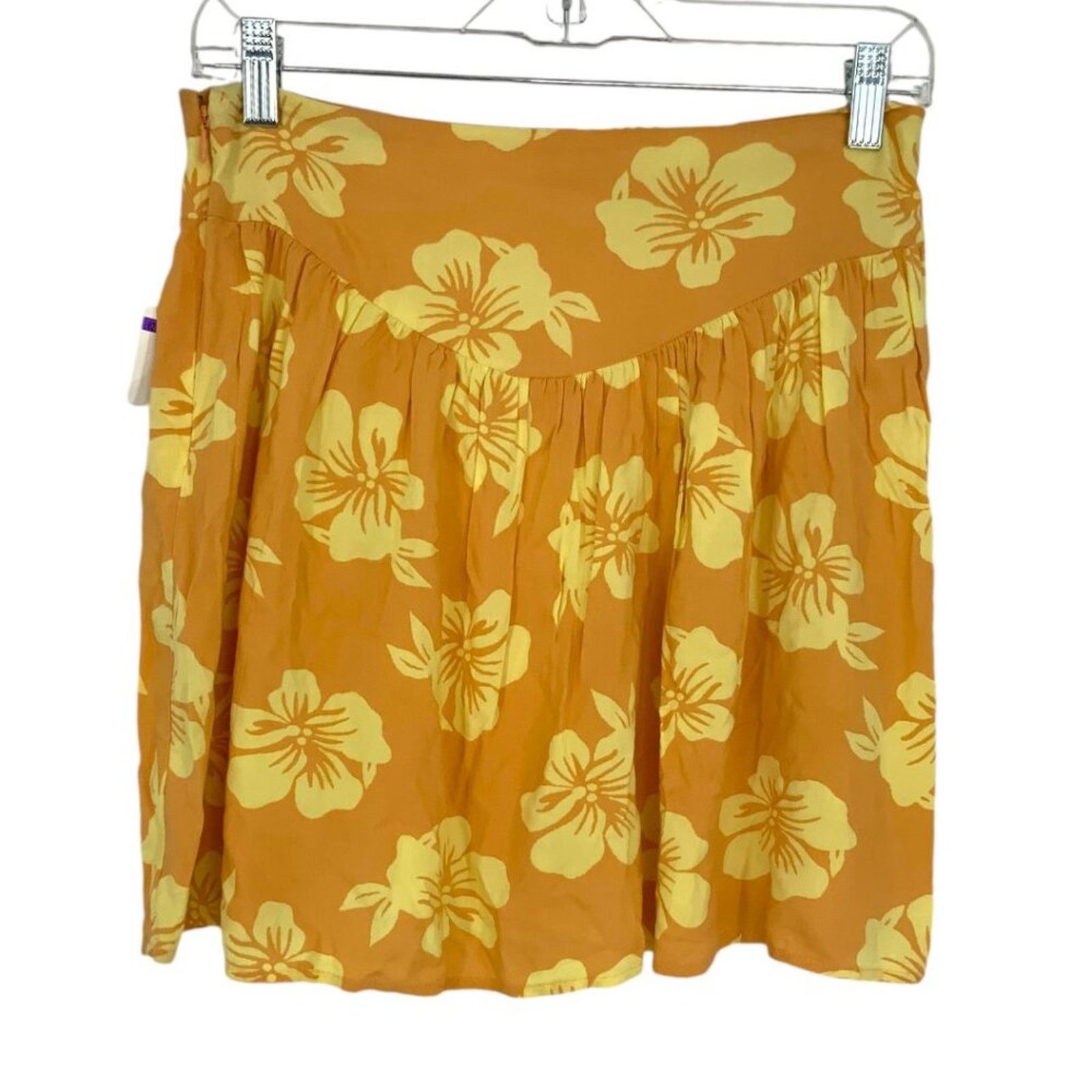 Other Abound Drop Waist Miniskirt Yellow Small NWOT $30 MSRP Size 27" / US 4 / IT 40 - 6 Thumbnail