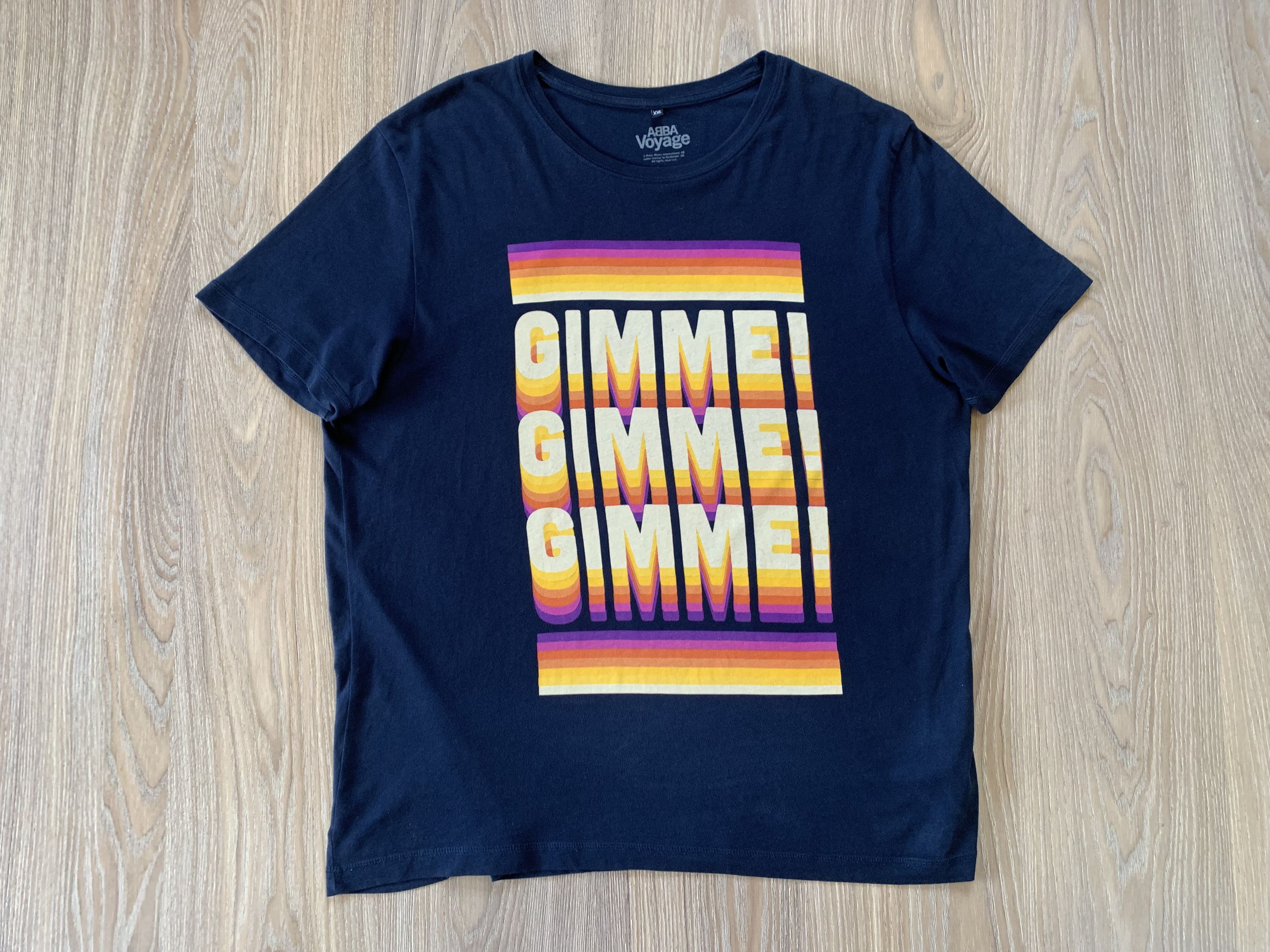 Band Tees Abba Voyage Printed T Shirt Size US XXL / EU 58 / 5 - 2 Thumbnail