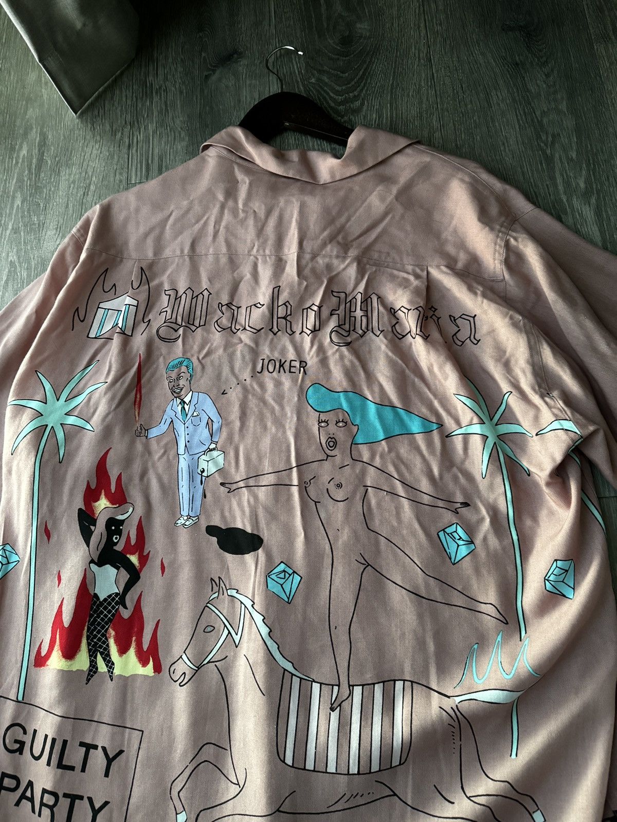 トップス WACKO MARIA Long - Sleeve Shirt L Wacko Maria long sleeve shirt