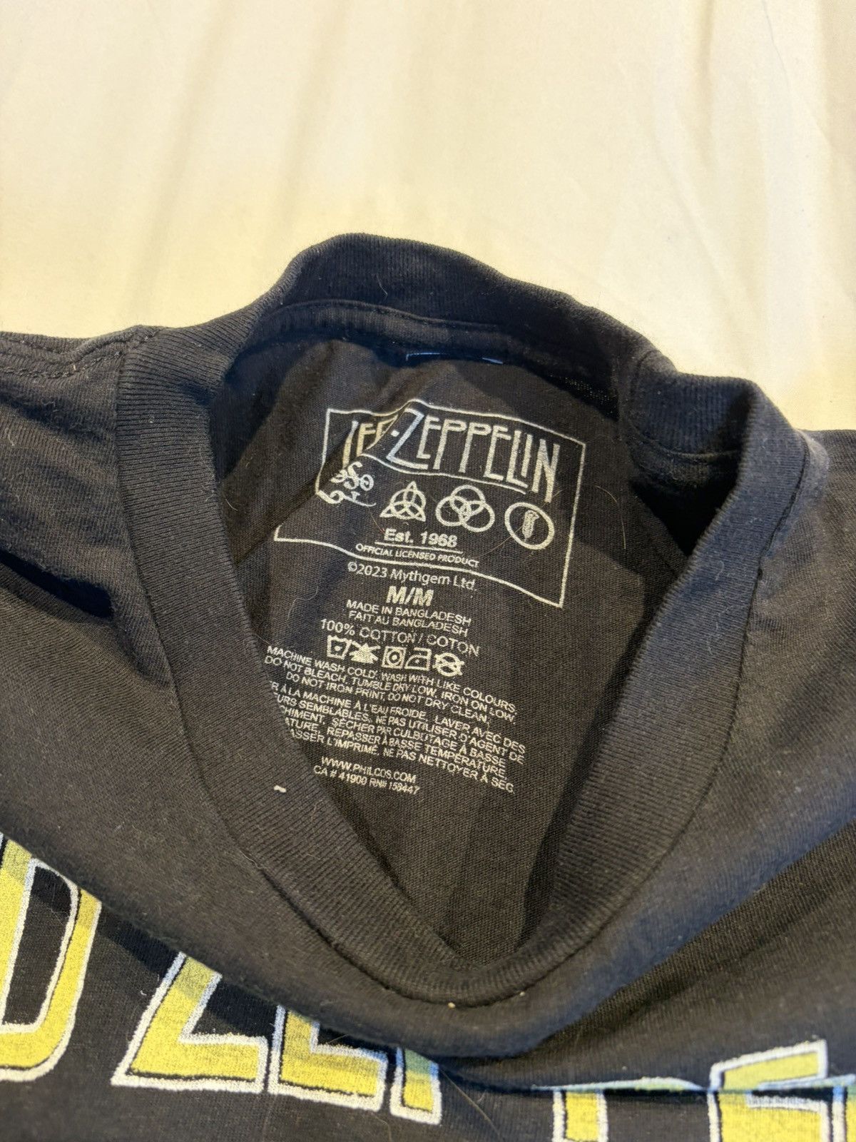 Vintage Led Zeppelin Shirt Medium Size US M / EU 48-50 / 2 - 3 Thumbnail
