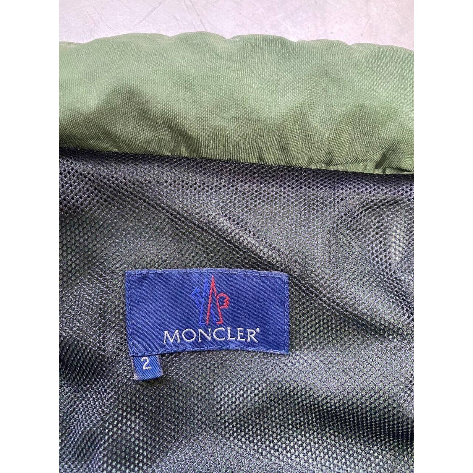 Moncler × Moncler Grenoble × Vintage Vintage Moncler Green Hooded Jacket Lightweight Windbreaker Size S / US 4 / IT 40 - 6 Thumbnail