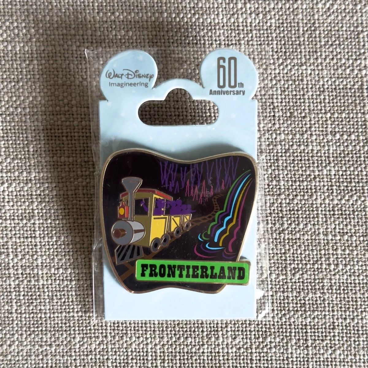 Disney 60th Anniversary Decade Series 1950s Frontierland Mine Train Size ONE SIZE - 3 Thumbnail