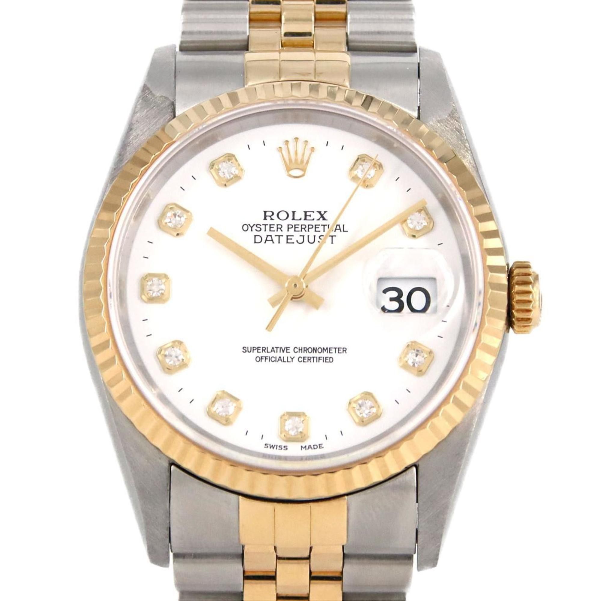 Rolex Rolex Datejust 16233G SSxYG Automatic Watch T Series Size ONE SIZE - 1 Thumbnail
