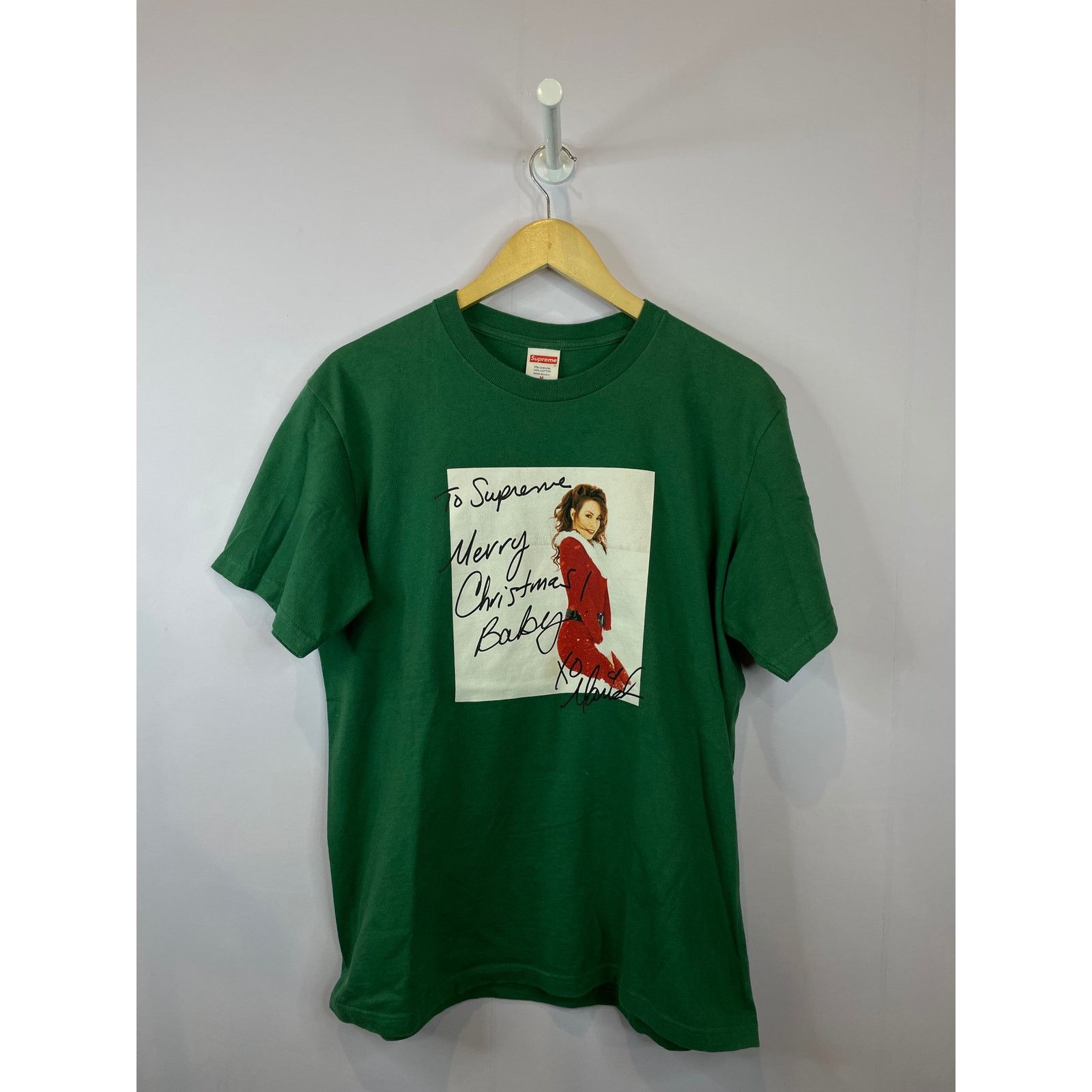 Supreme Supreme Mariah Carey Tee Green Used Medium Size US M / EU 48-50 / 2 - 2 Thumbnail