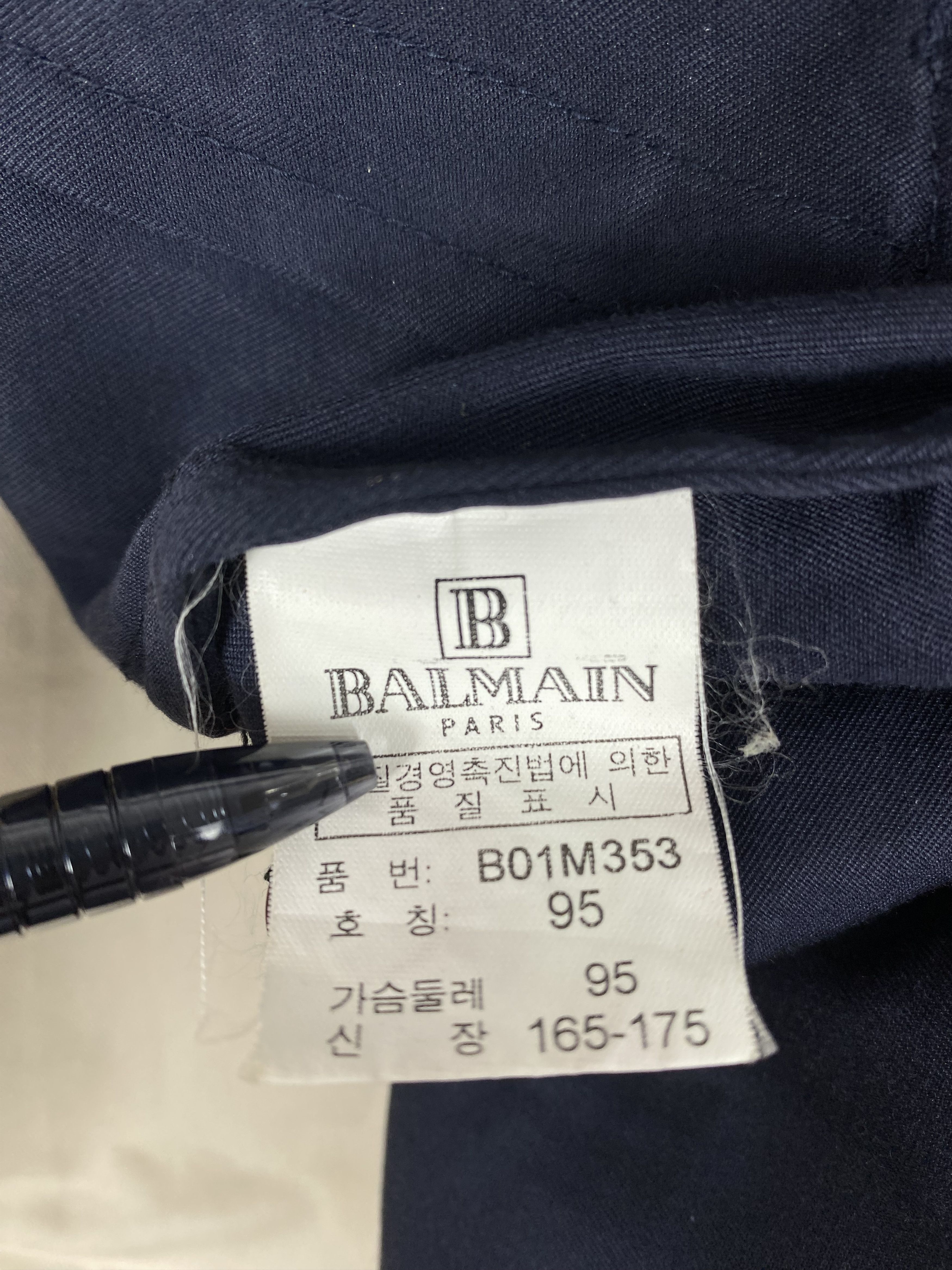 Balmain Vintage Balmain Jacket DJ0886 Size US M / EU 48-50 / 2 - 8 Thumbnail