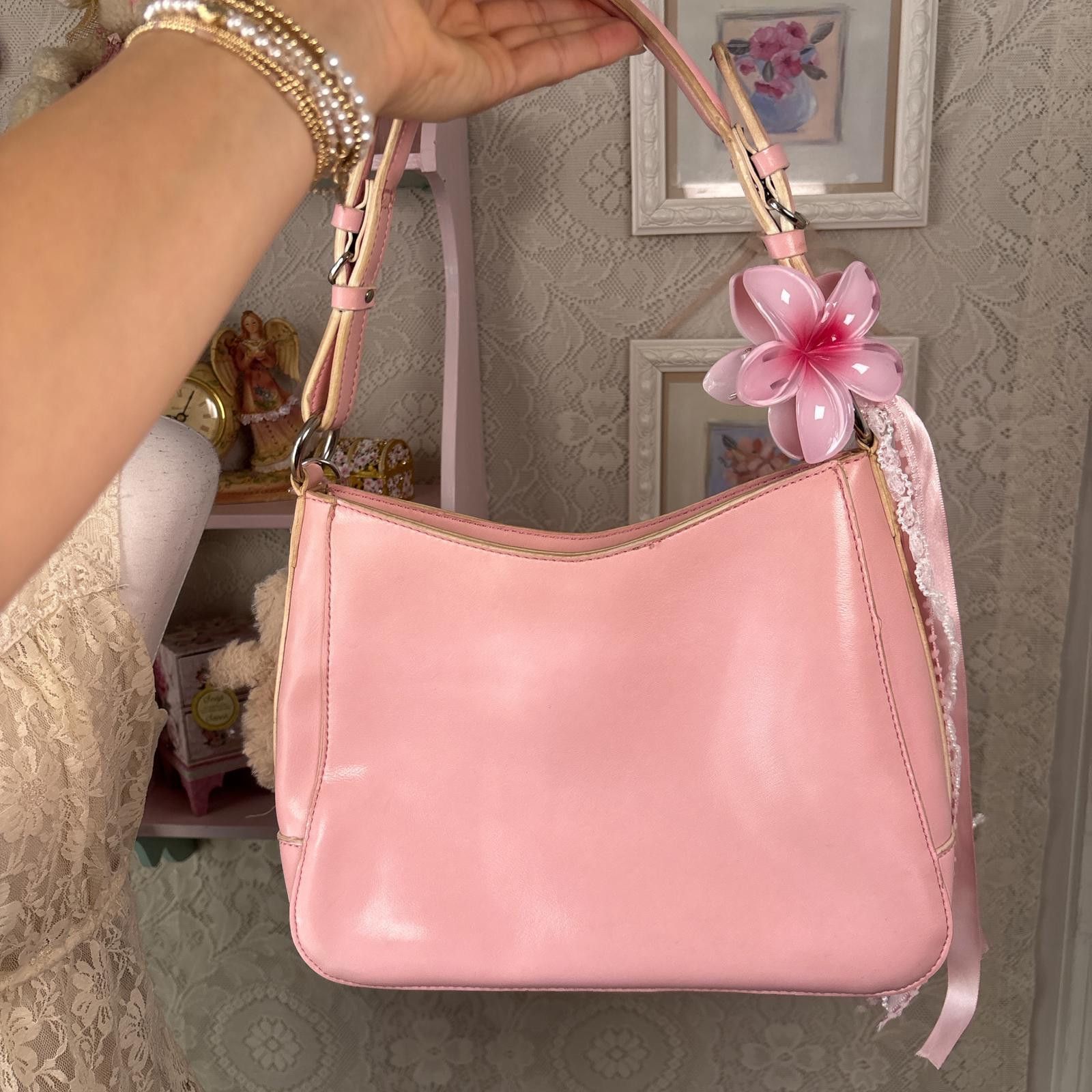 Apt. 9 y2k pink faux leather coquette purse Size ONE SIZE - 2 Thumbnail