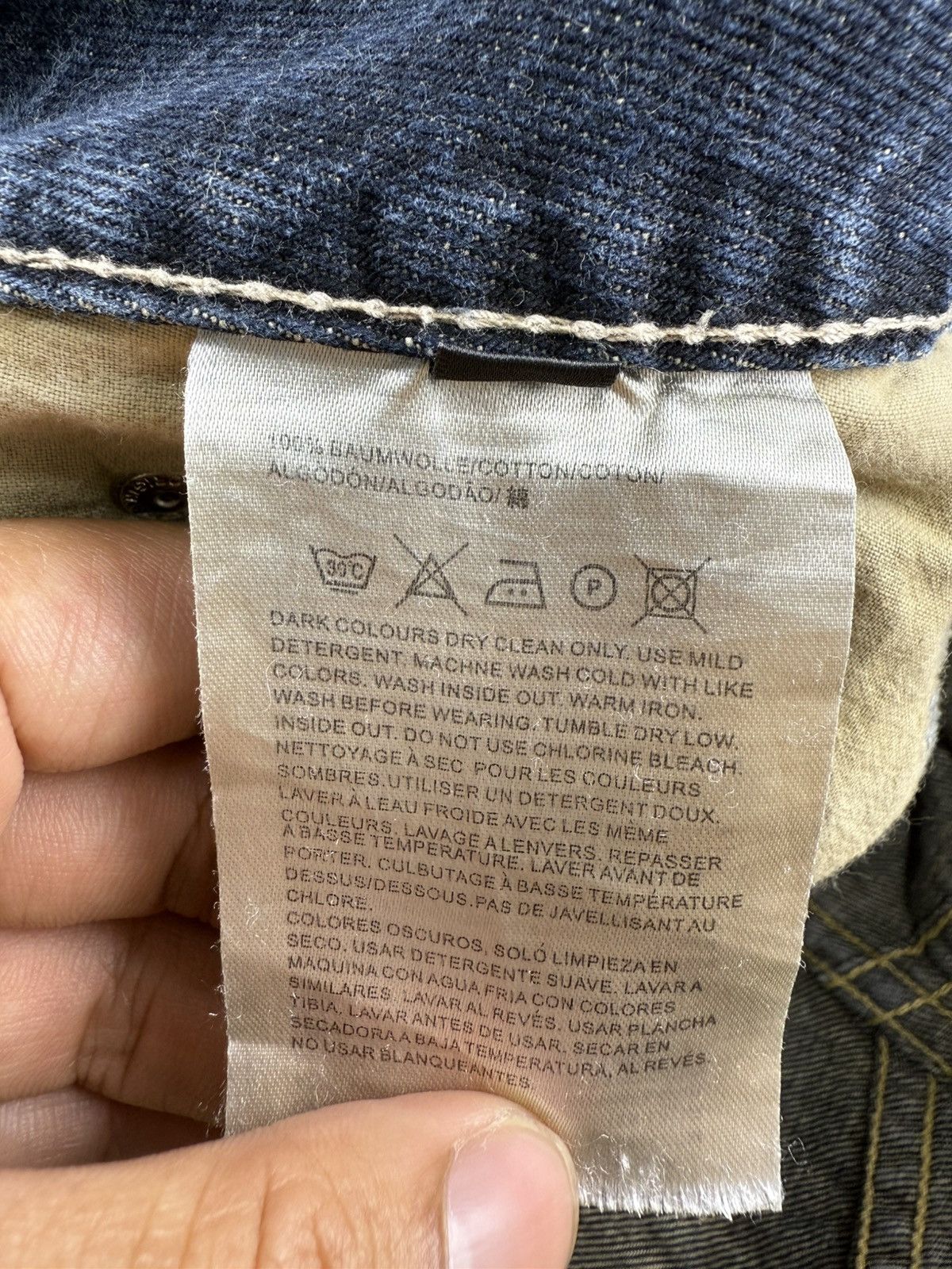Y-3 Y-3 Yohji Yamamoto Denim Size US 34 / EU 50 - 14 Thumbnail
