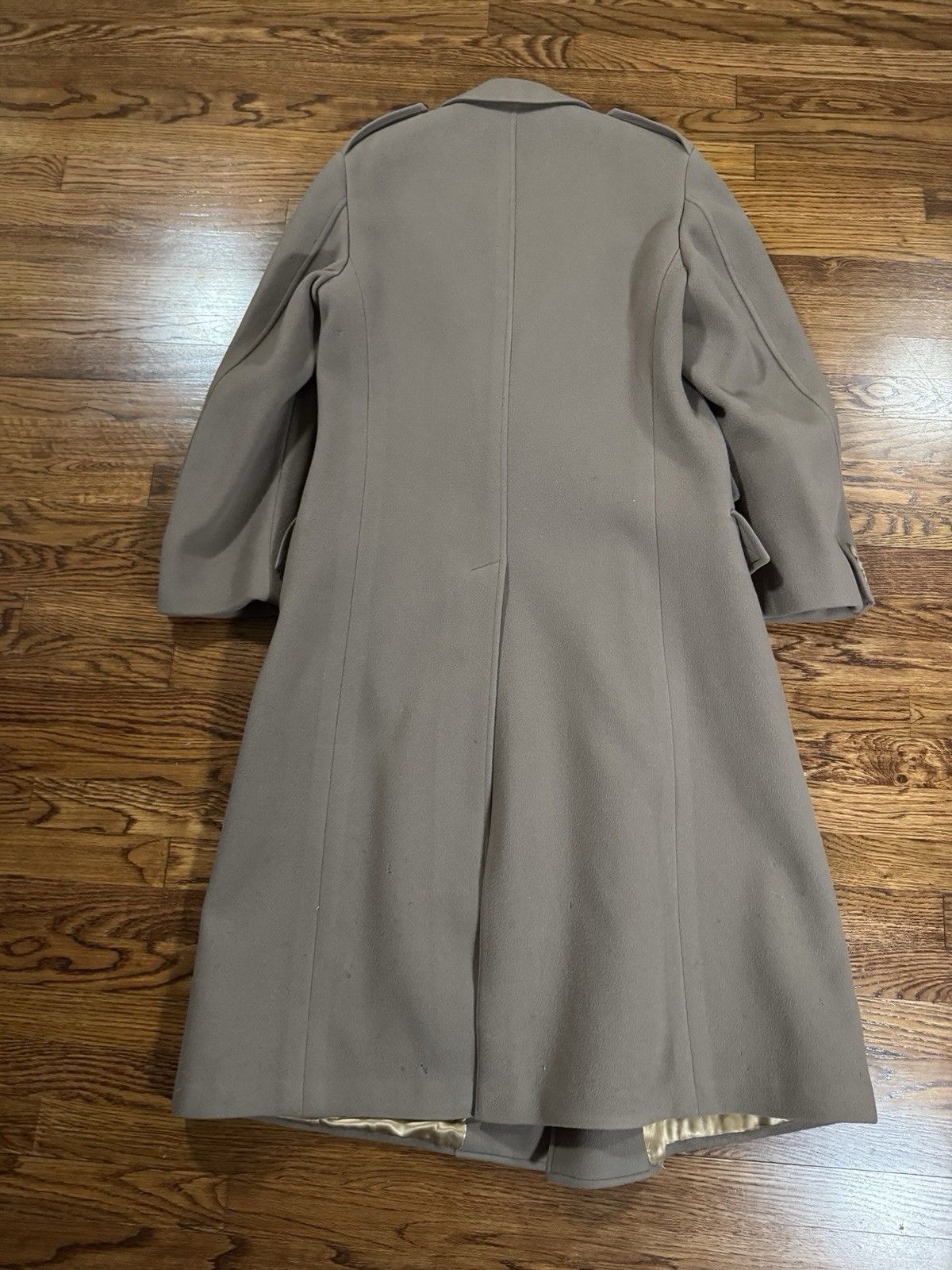 Polo Ralph Lauren Mens Vintage Polo Ralph Lauren Gray Wool Peacoat Jacket 42 Size US L / EU 52-54 / 3 - 6 Thumbnail