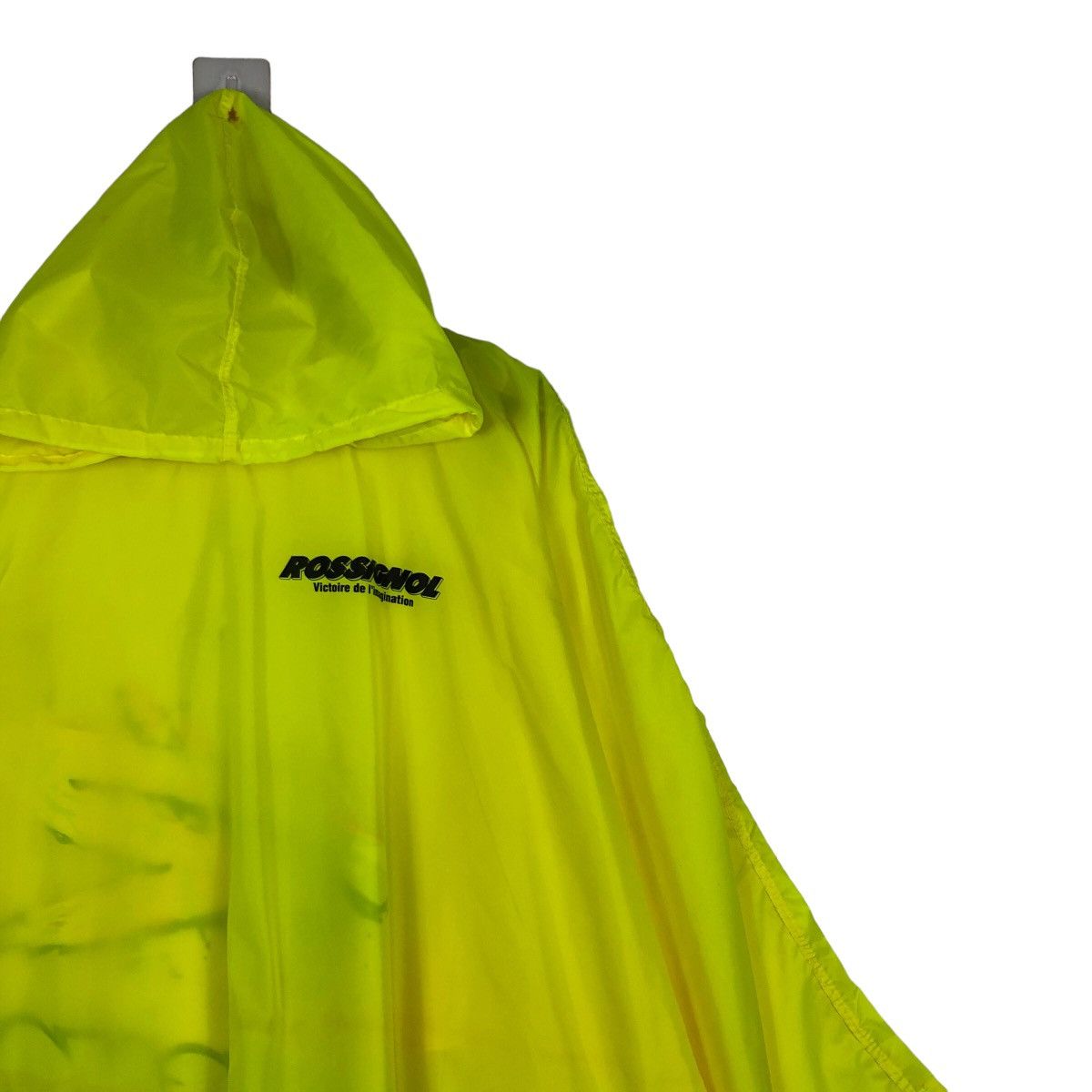 Japanese Brand 🔥Raining Coat Jacket Oversized Rossignol Big Logo Size US M / EU 48-50 / 2 - 7 Thumbnail