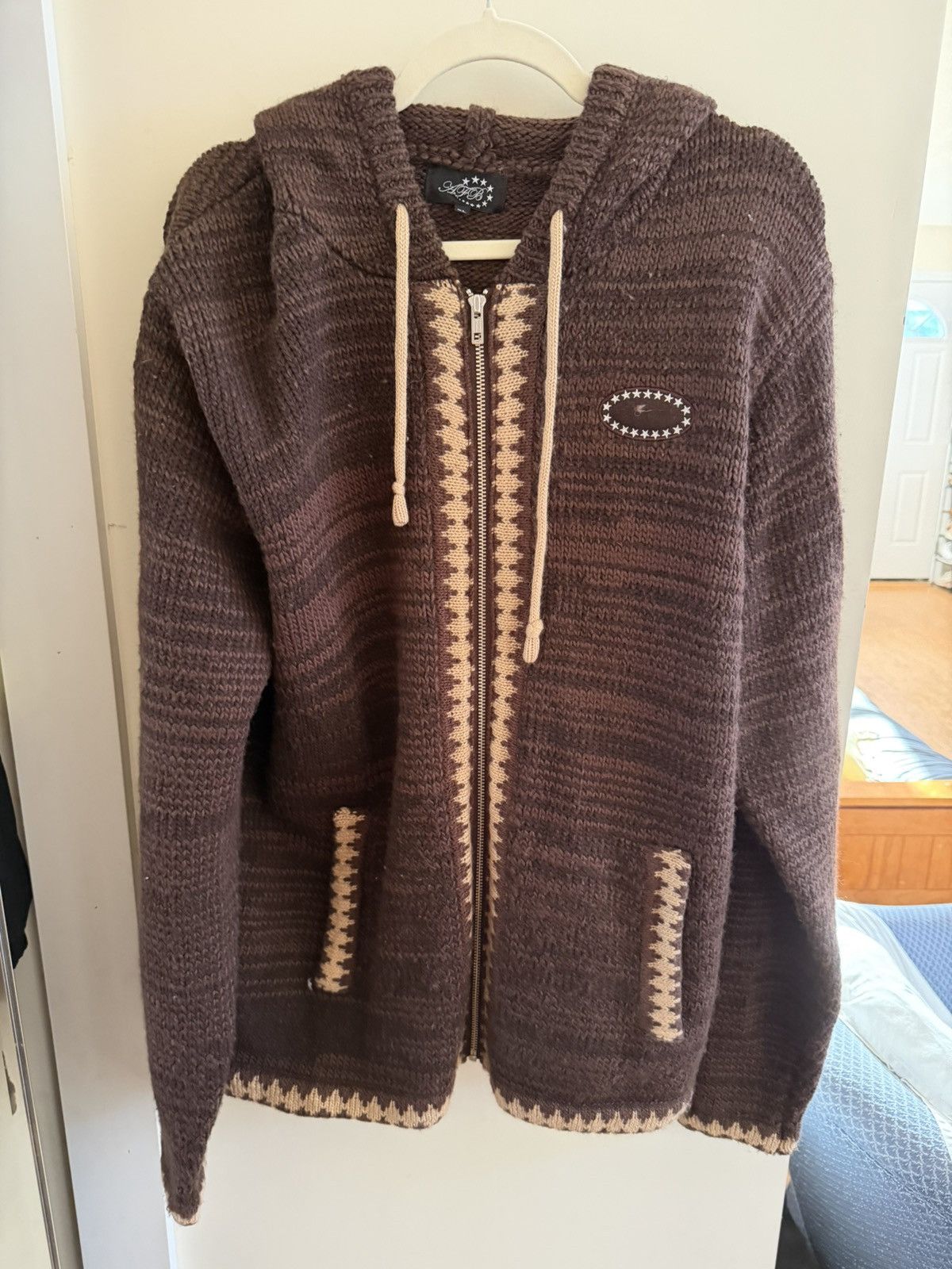 Other afb knit zip up sweater Size US XL / EU 56 / 4 - 1 Thumbnail