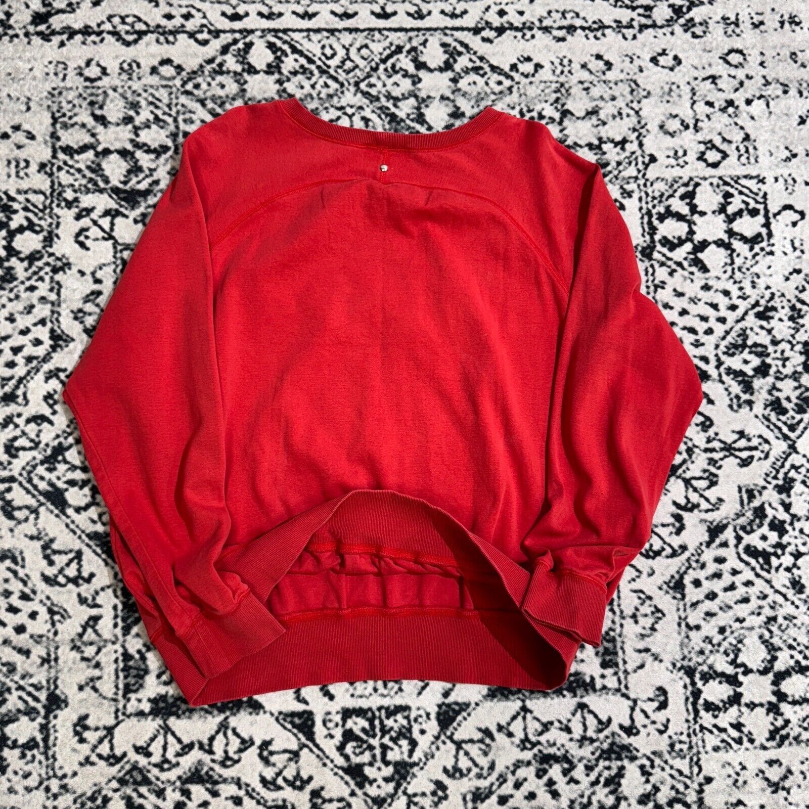 Diesel × Vintage Vintage Diesel Red Cotton Crewneck Size L 90s Spellout Logo Size US L / EU 52-54 / 3 - 13 Thumbnail