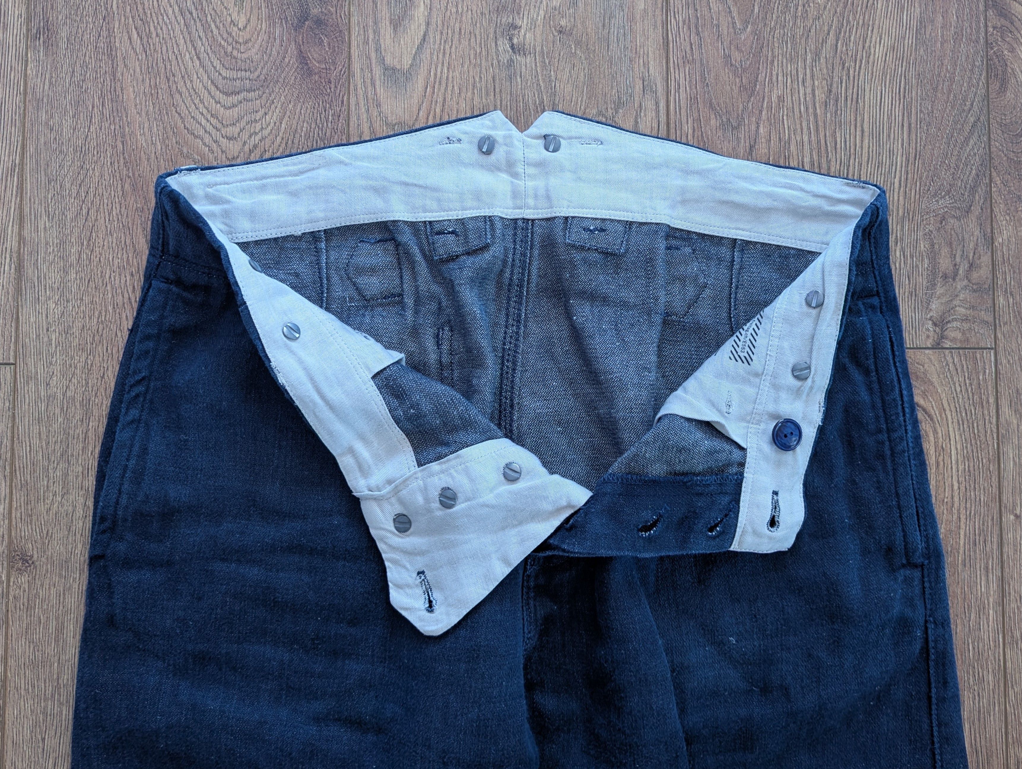 Freitag FREITAG E553 Male Work Pant Linen W33 L32 Japanese Style Size US 33 - 7 Thumbnail