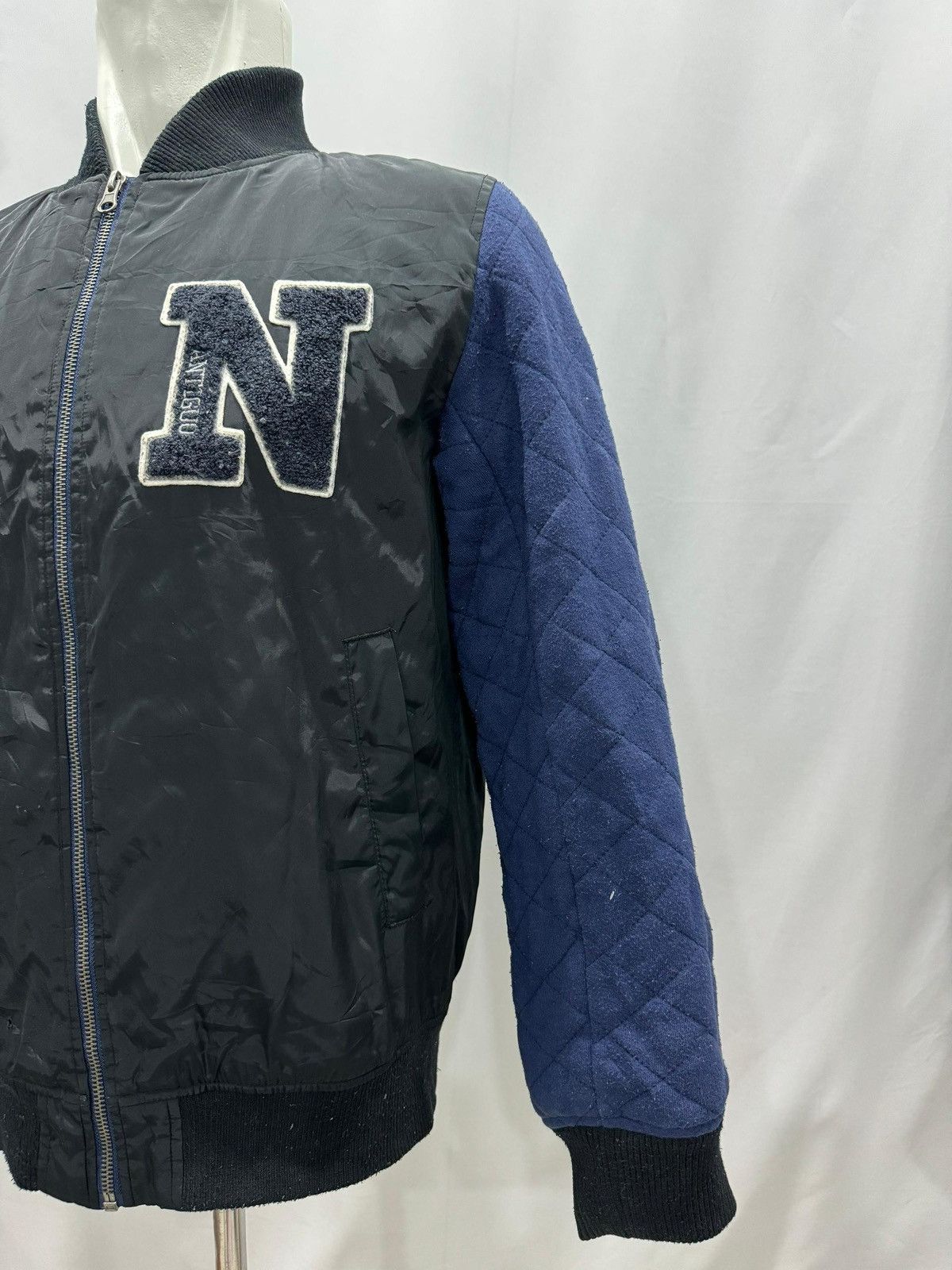 Japanese Brand Double Focus Varsity JACKET Size US L / EU 52-54 / 3 - 3 Thumbnail