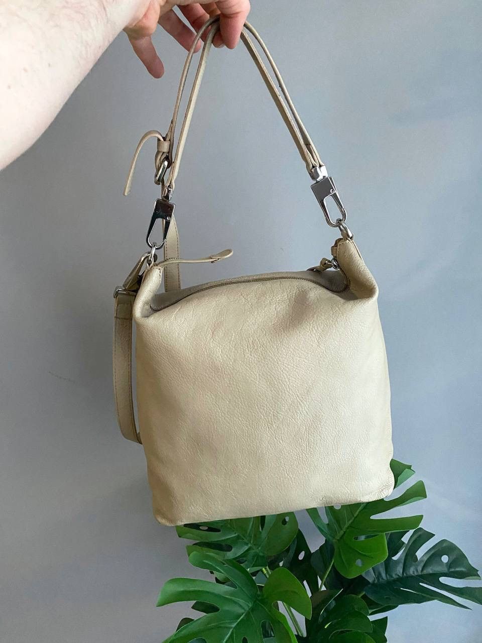 Other Coccinelle Women’s Beige Shoulder Leather Bag Size ONE SIZE - 6 Thumbnail