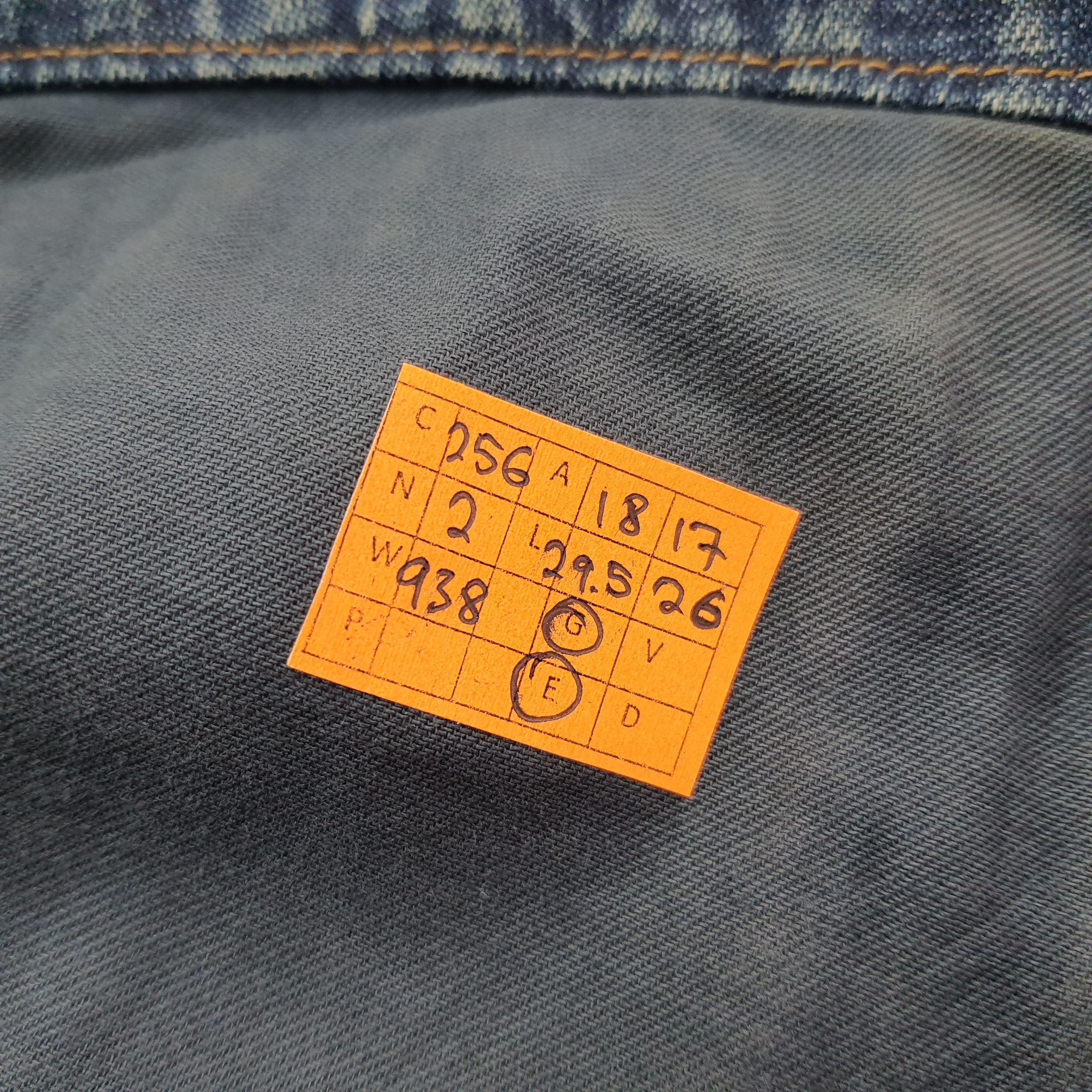 Miu Miu Vintage Miu Miu by Prada Denim Fiammato Blazer C256N2 Size XS / US 0-2 / IT 36-38 - 8 Thumbnail