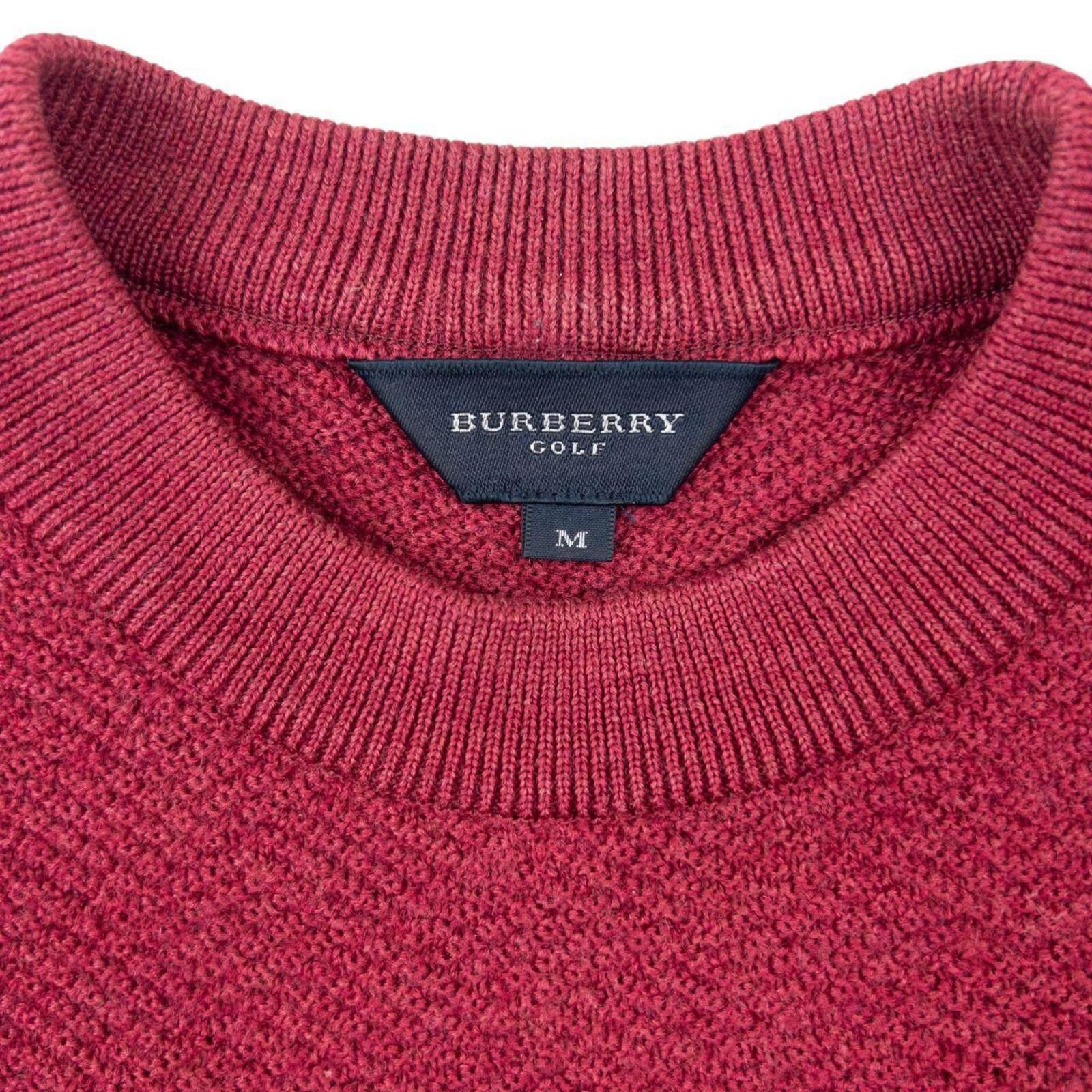 Burberry Vintage 2000s Burberry Golf Embroidered Knit Jumper Size M Size US M / EU 48-50 / 2 - 4 Thumbnail
