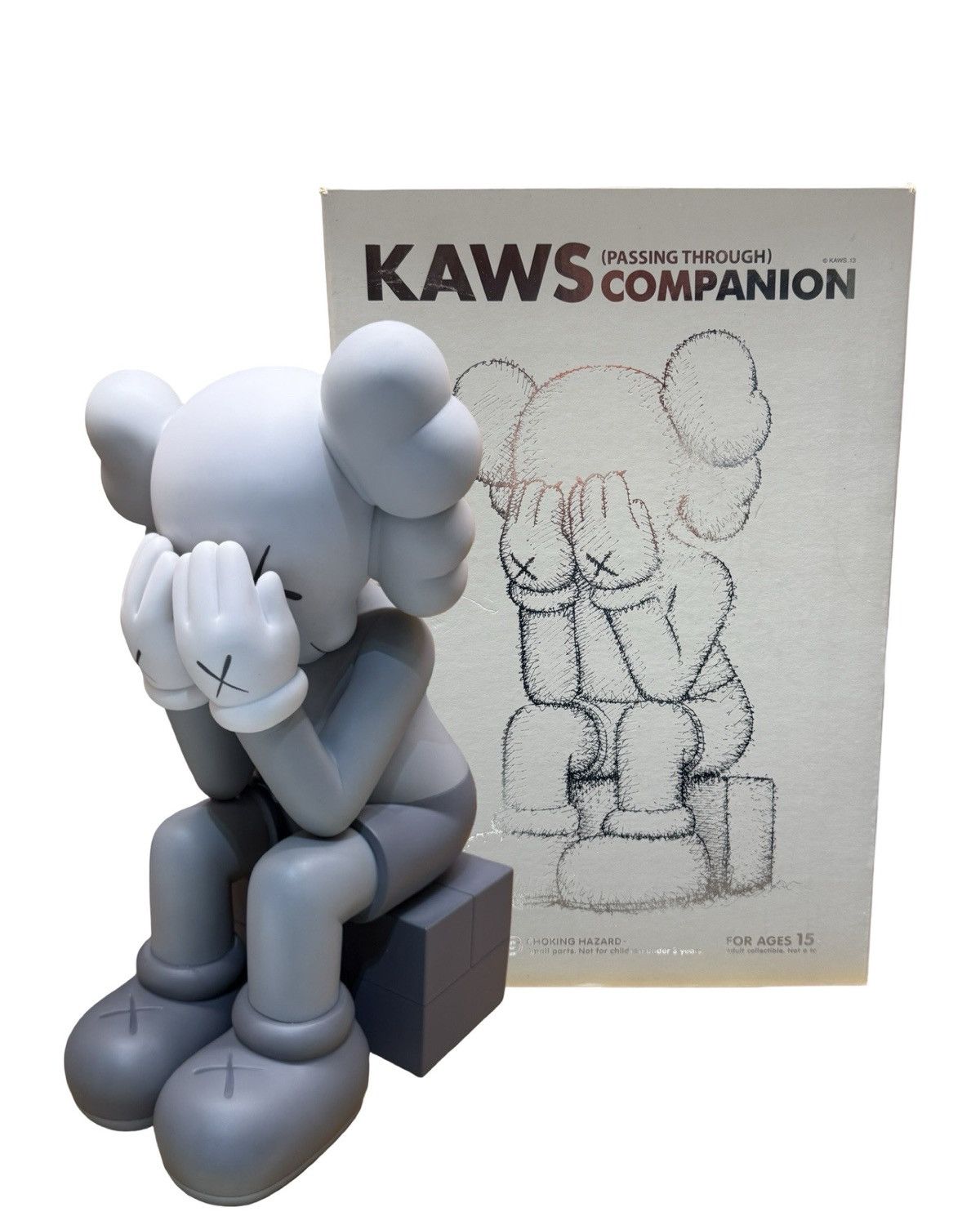 Kaws 2013 Kaws Passing Through Companion Gray Figure with Box Size ONE SIZE - 1 Thumbnail