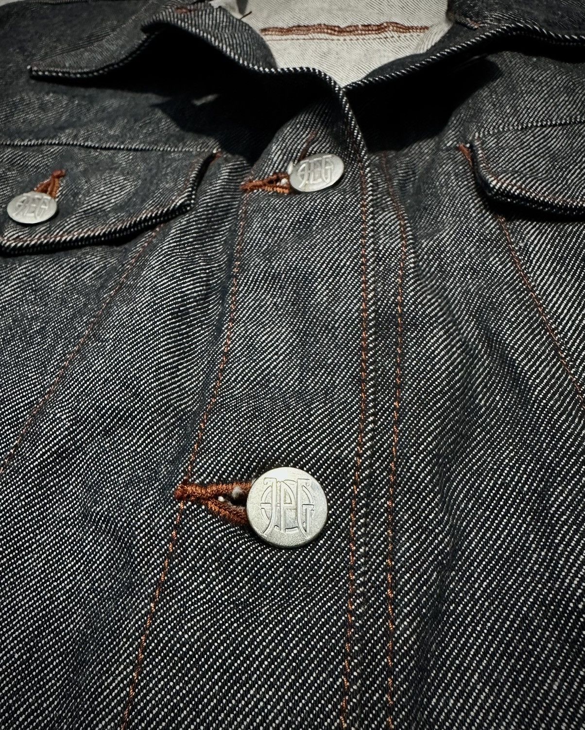 JPG Dark Gray Denim Jacket