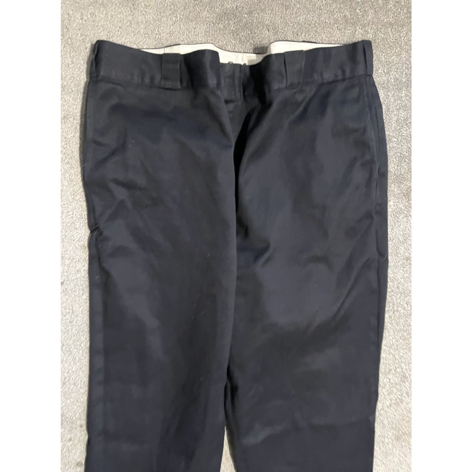 Dickies Dickies 874 Original Fit Black Pants Men's Work Pants 44x25 Hemmed Size US 44 / EU 60 - 4 Thumbnail