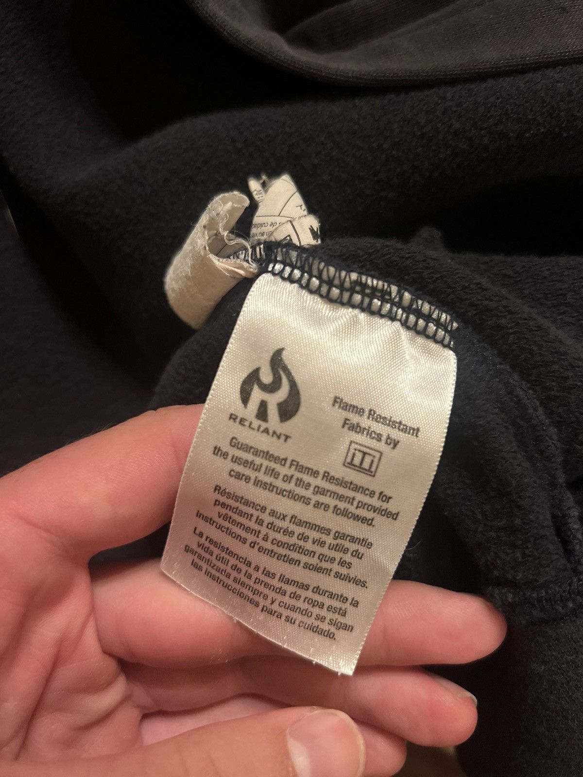 Carhartt × Vintage Vinatge thrashed faded Carhartt TALL hoodie FIRE RESISTANT Size US XL / EU 56 / 4 - 10 Thumbnail