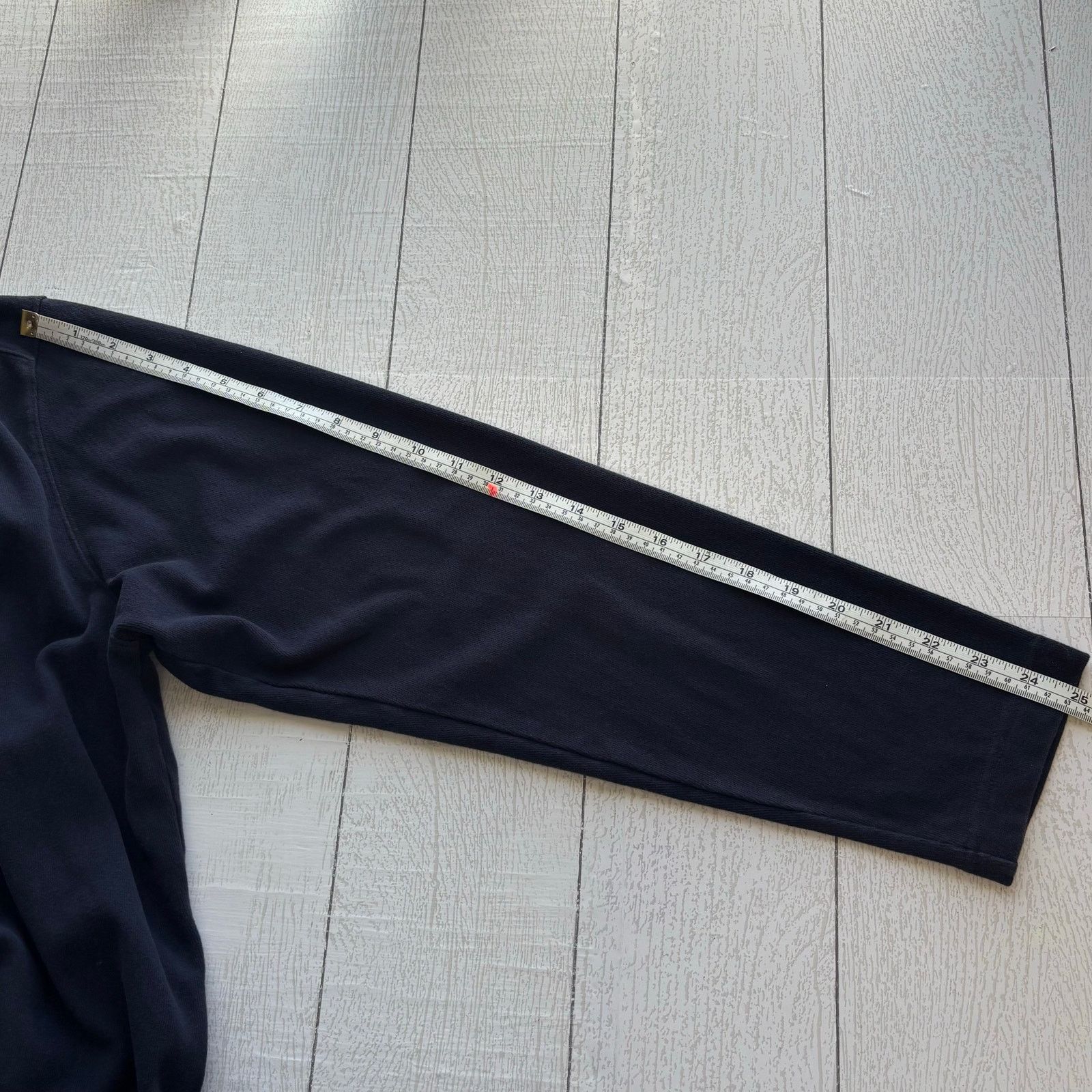 Chaps Chaps Navy Quarter Zip Pullover Mock Neck Size Large Size US L / EU 52-54 / 3 - 8 Thumbnail