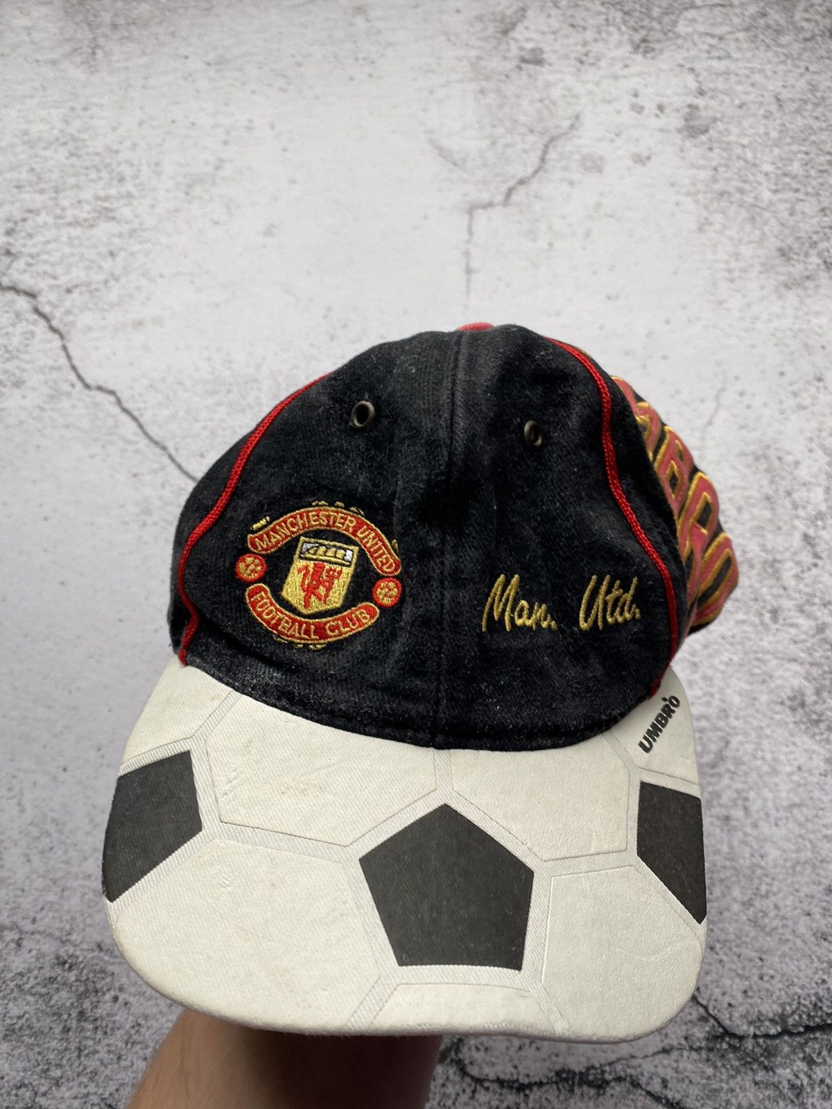 Umbro Vintage Manchester United Football Club baseball cap Umbro Size ONE SIZE - 5 Thumbnail