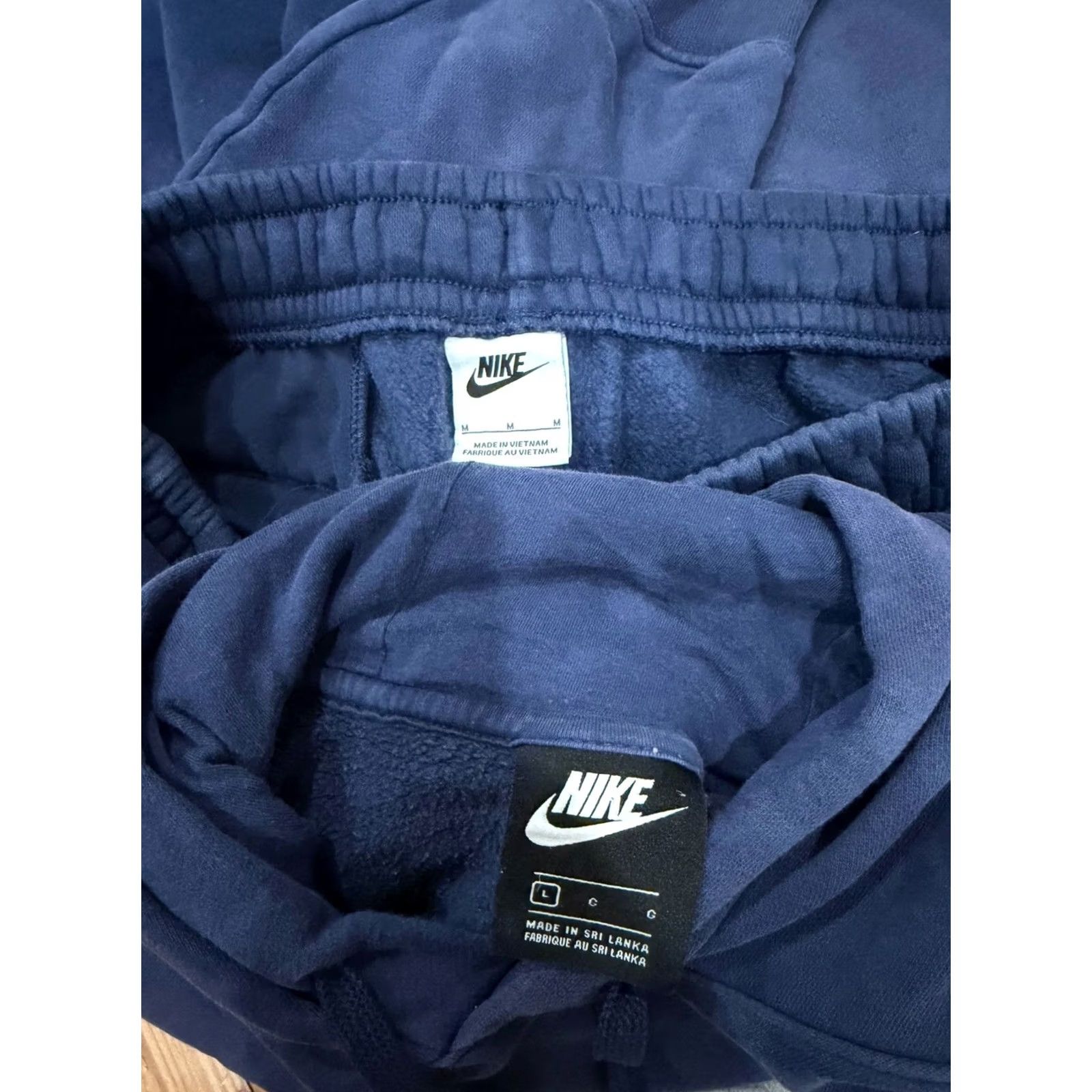 Nike Nike Sportswear Club Fleece Hoodie & Pants Set Blue Sweatshirt Sweatpants Medium Large Mens Tracksuit Sweatsuit 90s Y2K Mall Fall Activewear Size US M / EU 48-50 / 2 - 3 Thumbnail