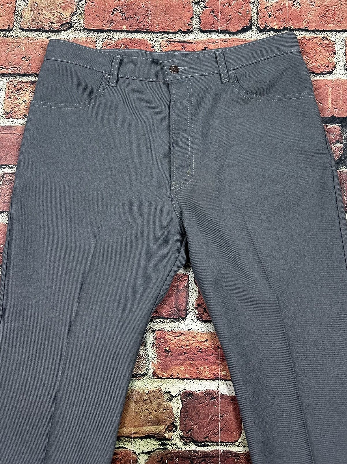 Levi's Vintage Levis 517 Western Boot Cut Tex Twill Pants Polyester Size US 38 / EU 54 - 5 Thumbnail