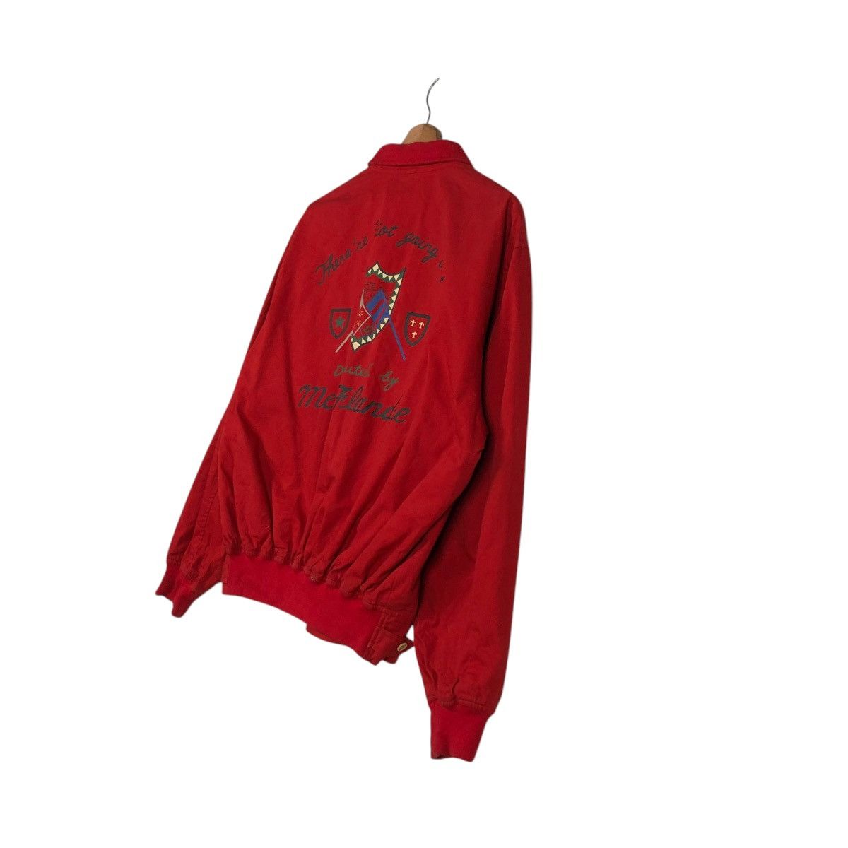 Japanese Brand 🔥RICH RED VINTAGE BOMBER JACKET MEN’S FLANDRE ISSEY MIYAKE Size US M / EU 48-50 / 2 - 12 Thumbnail