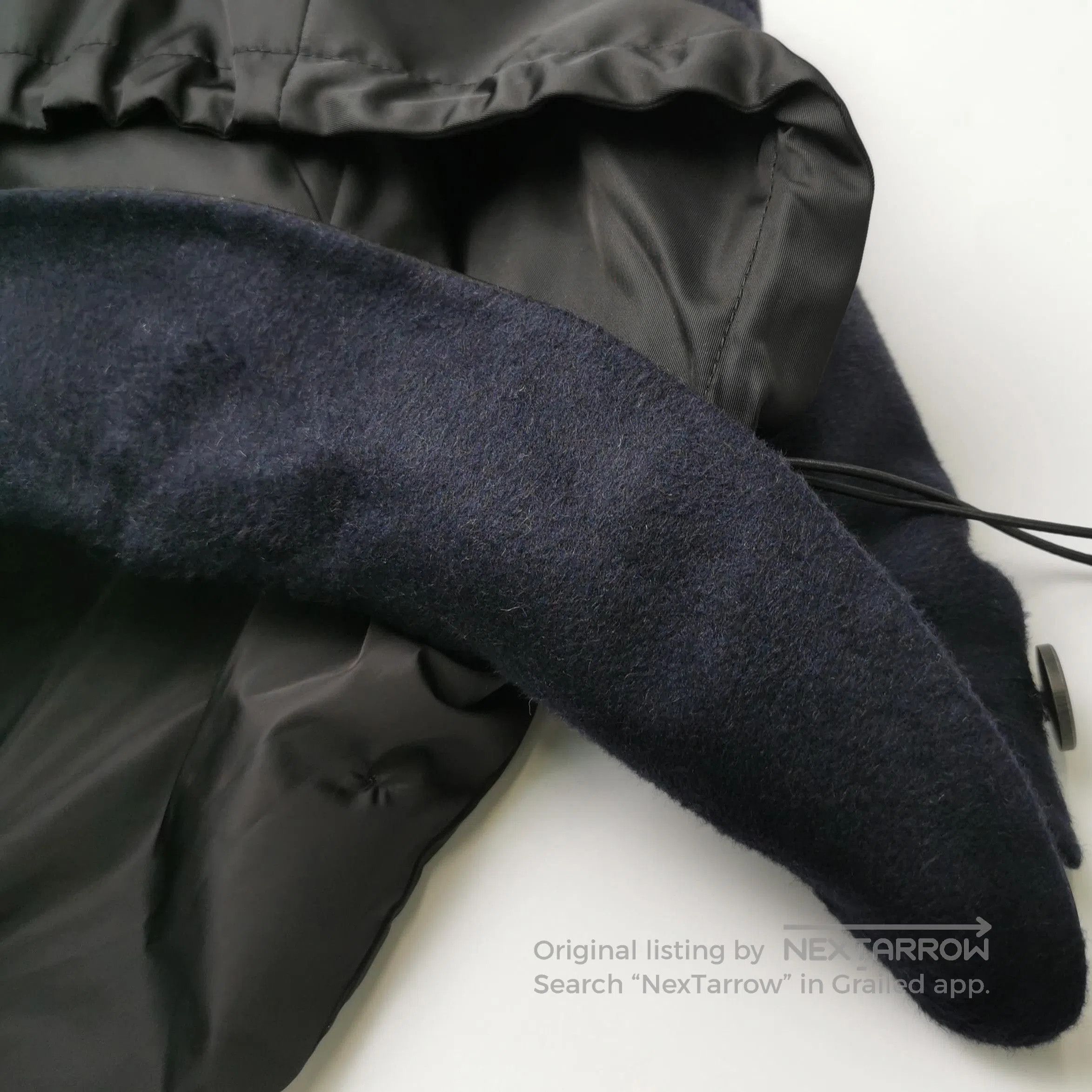 Prada Prada Cashmere Blend Hooded Coat . Size US L / EU 52-54 / 3 - 5 Thumbnail