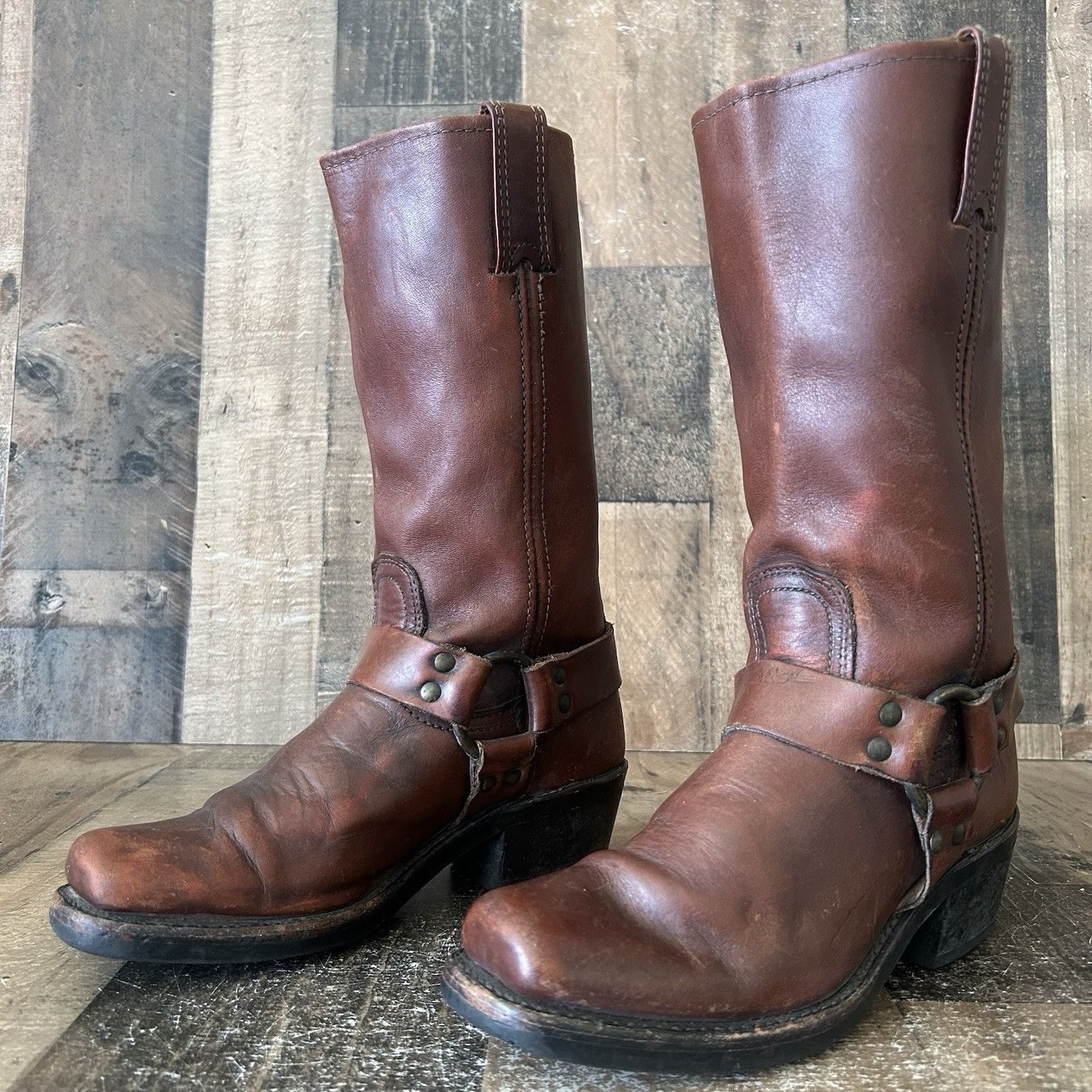 Frye Frye 150th Anniversary Buckle Harness Boots Womens 6 M Size US 6 / IT 36 - 1 Thumbnail