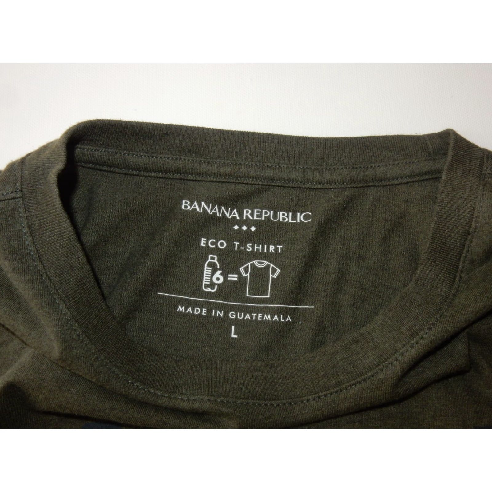 Banana Republic Banana Republic T-Shirt Men L Graphic Print Green Cotton Short Sleeve, Size L, Regular Size US L / EU 52-54 / 3 - 2 Thumbnail