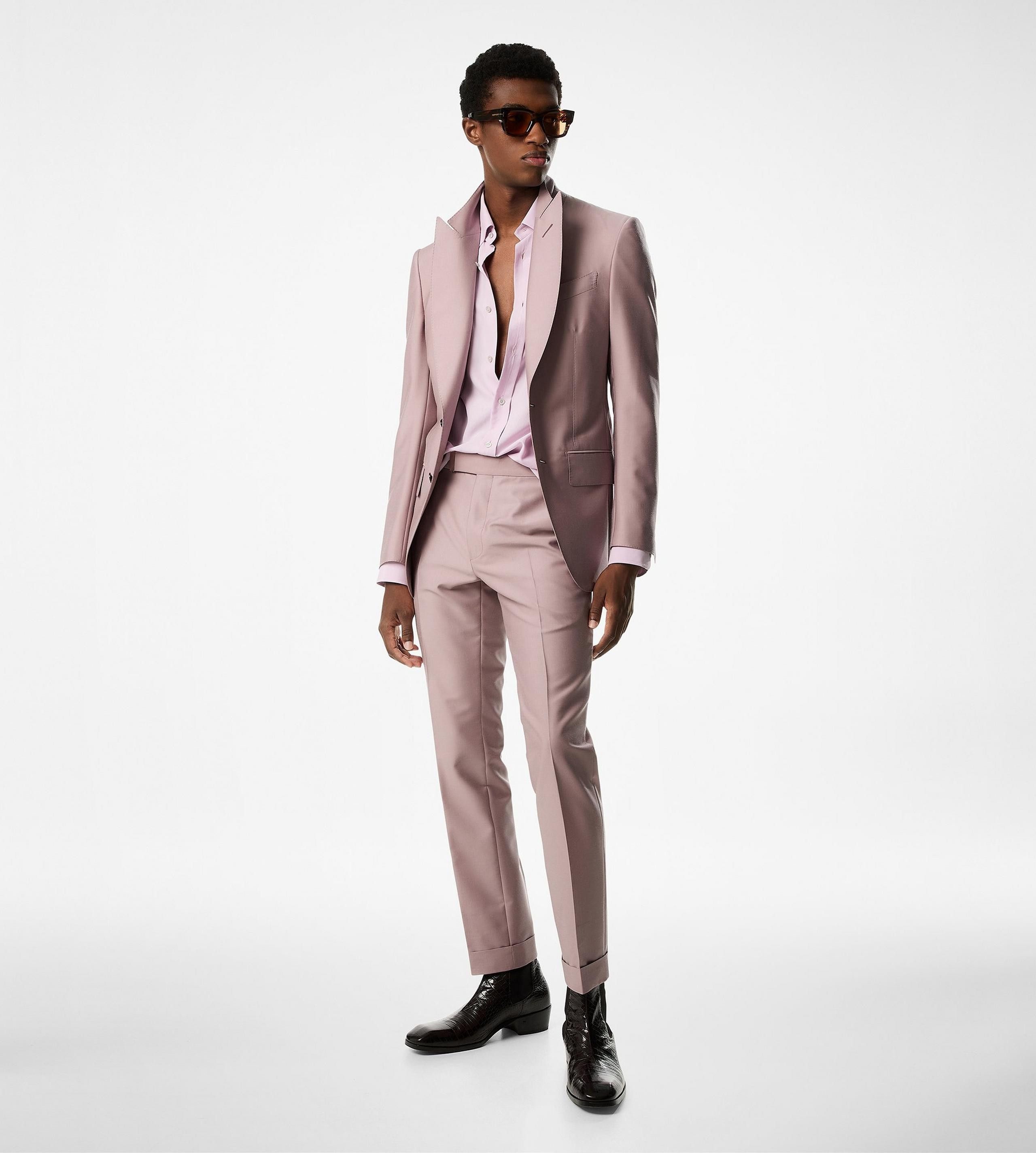 Tom Ford o1w1db10125 JHAP04 Jacket in Light Pink Size US L / EU 52-54 / 3 - 2 Thumbnail