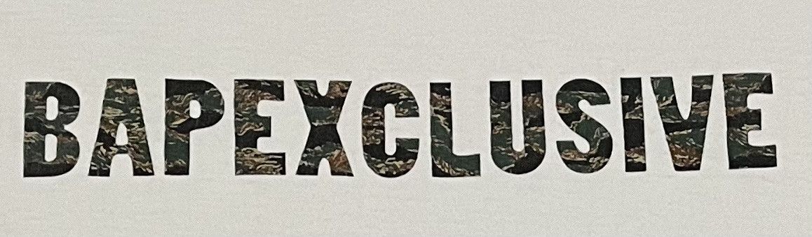 Bape Bape camo logo tee shirt Size US L / EU 52-54 / 3 - 3 Thumbnail