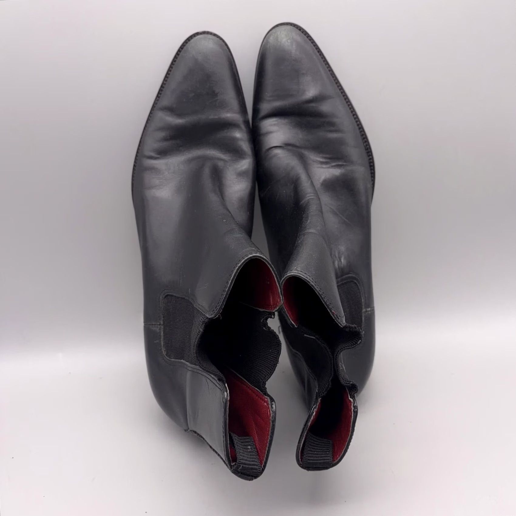 Ralph Lauren Ralph Lauren Womens 8 Black Leather Ankle Boots Chelsea LRL Size US 8 / IT 38 - 7 Thumbnail