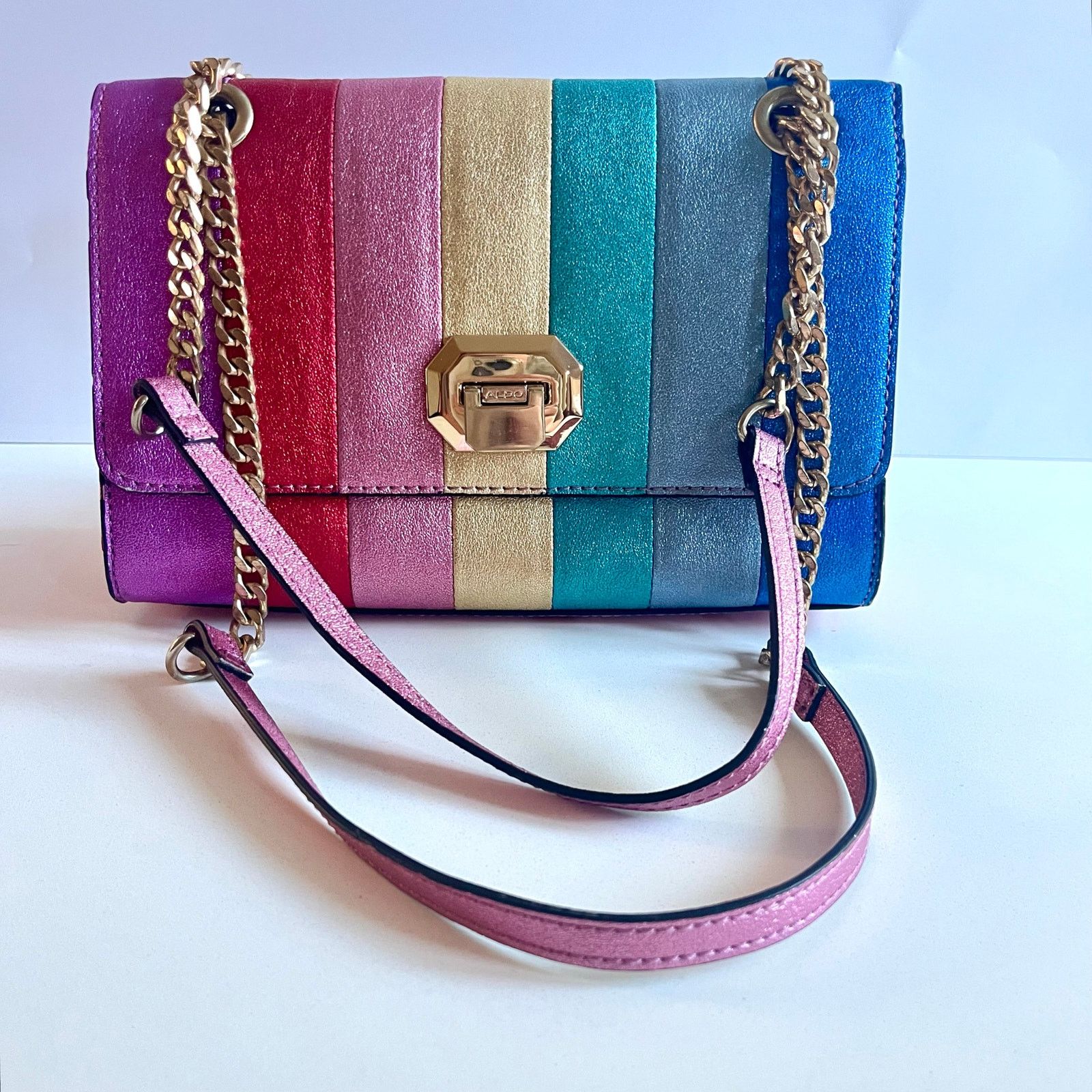 Aldo ALDO RAINBOW Cambareri Shoulder Bag, NWOT Size ONE SIZE - 1 Thumbnail